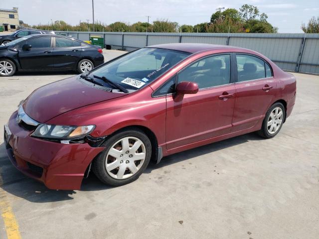 HONDA CIVIC 2010 2hgfa1f5xah504957