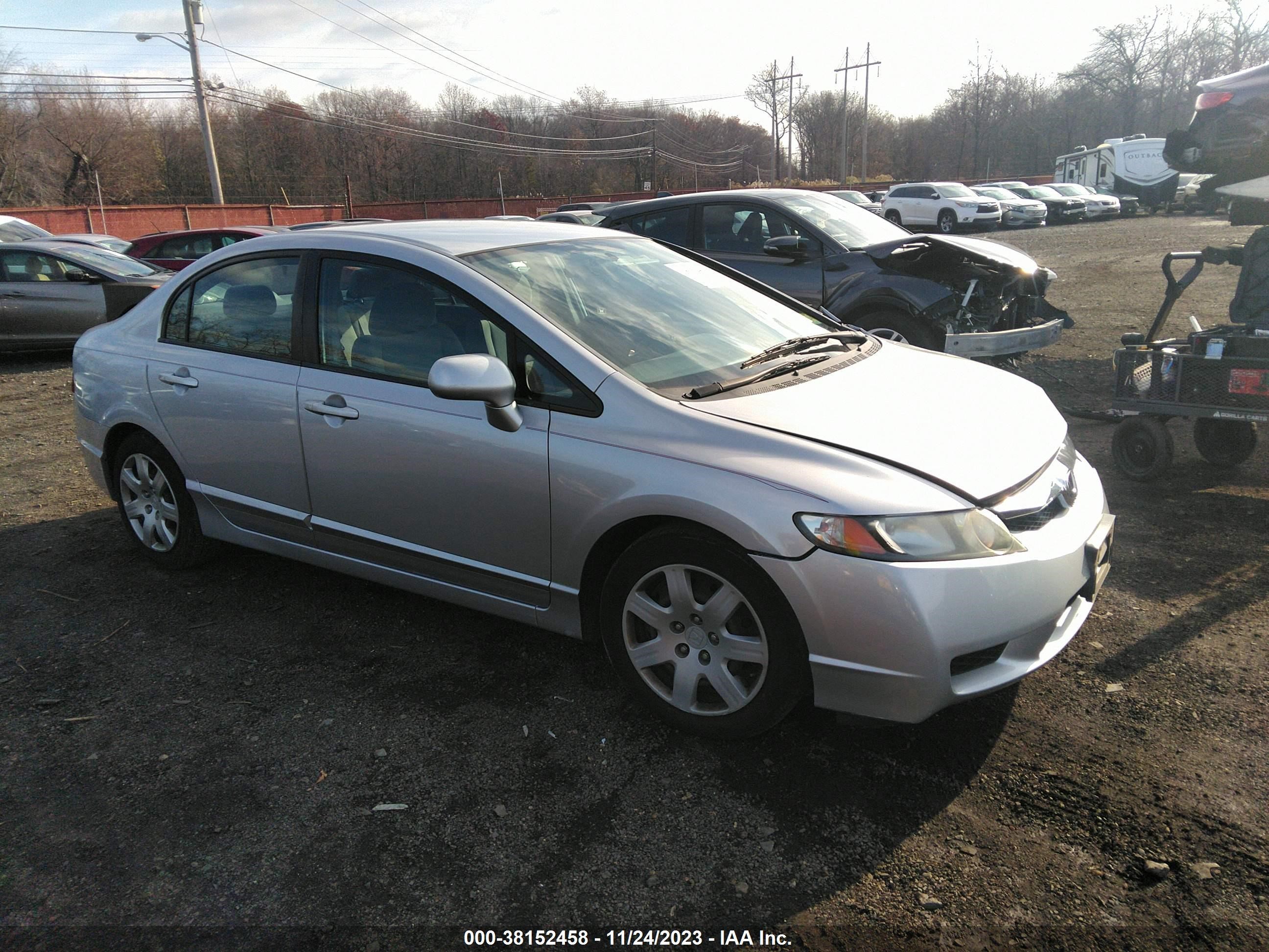 HONDA CIVIC 2010 2hgfa1f5xah545105