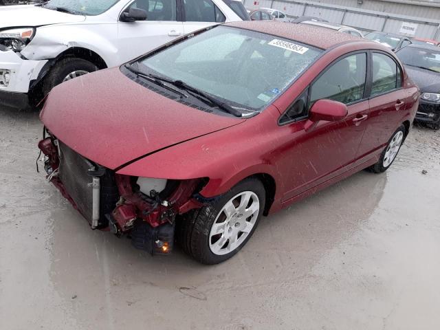 HONDA CIVIC LX 2011 2hgfa1f5xbh528502