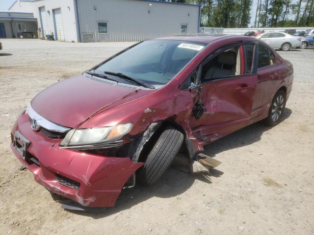 HONDA CIVIC EXL 2010 2hgfa1f95ah520907