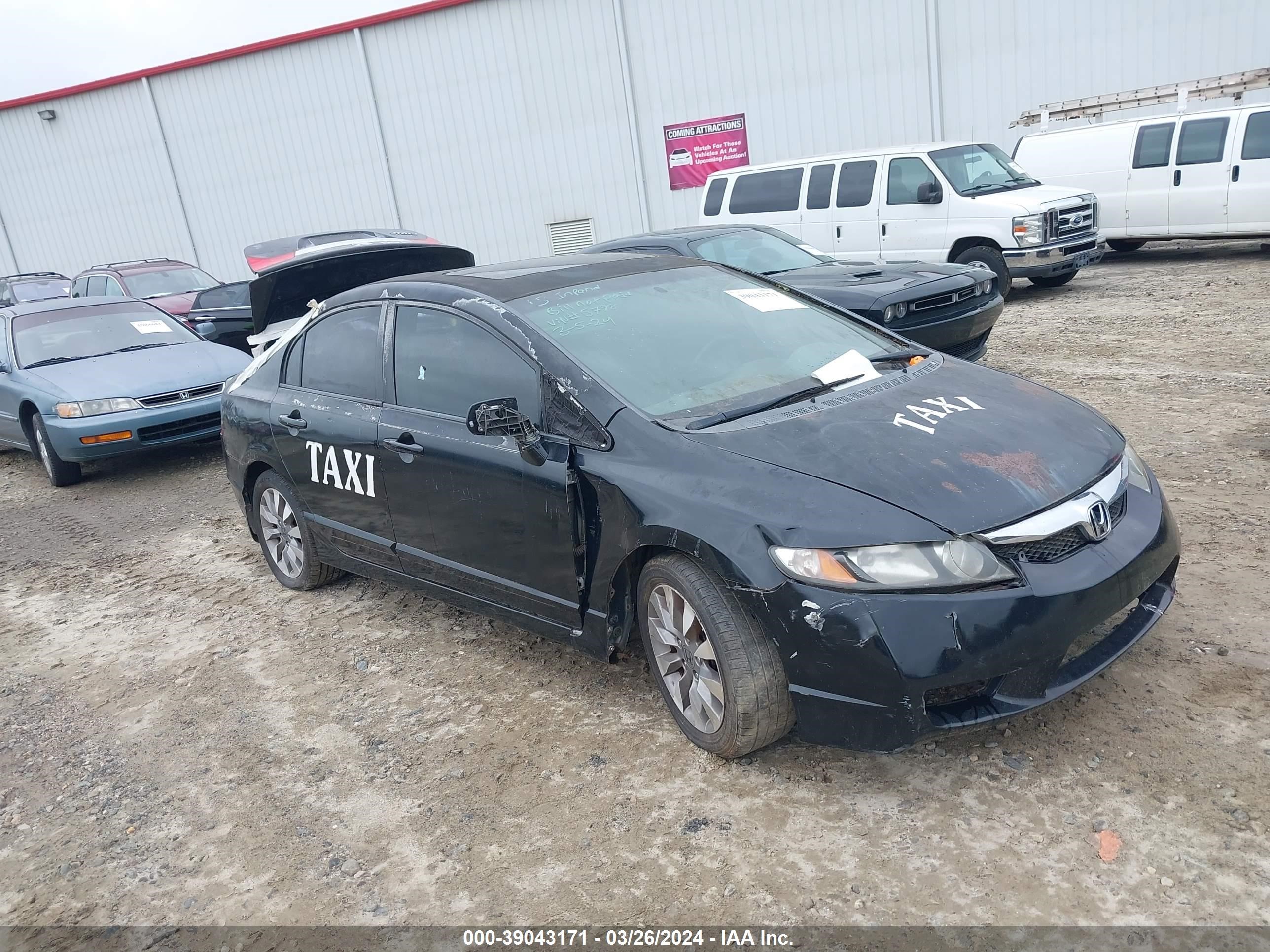 HONDA CIVIC 2010 2hgfa1f97ah525798