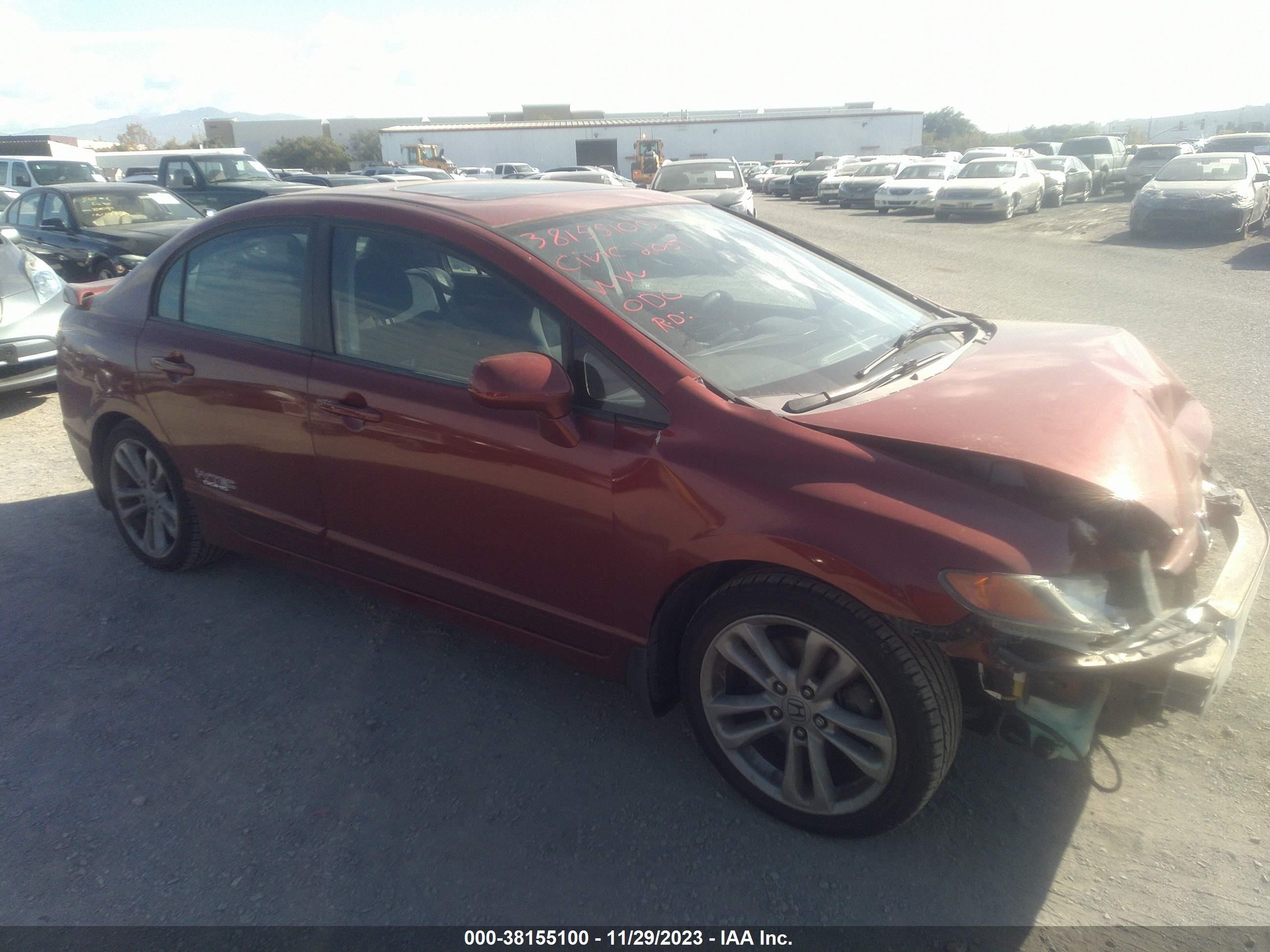 HONDA CIVIC 2007 2hgfa55537h715872