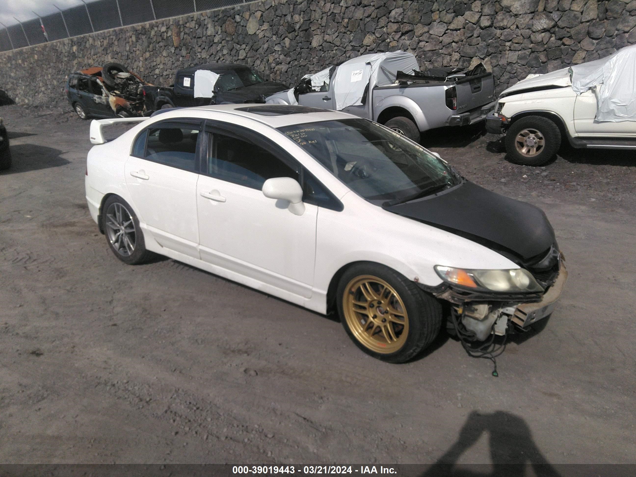 HONDA CIVIC 2009 2hgfa55539h707239