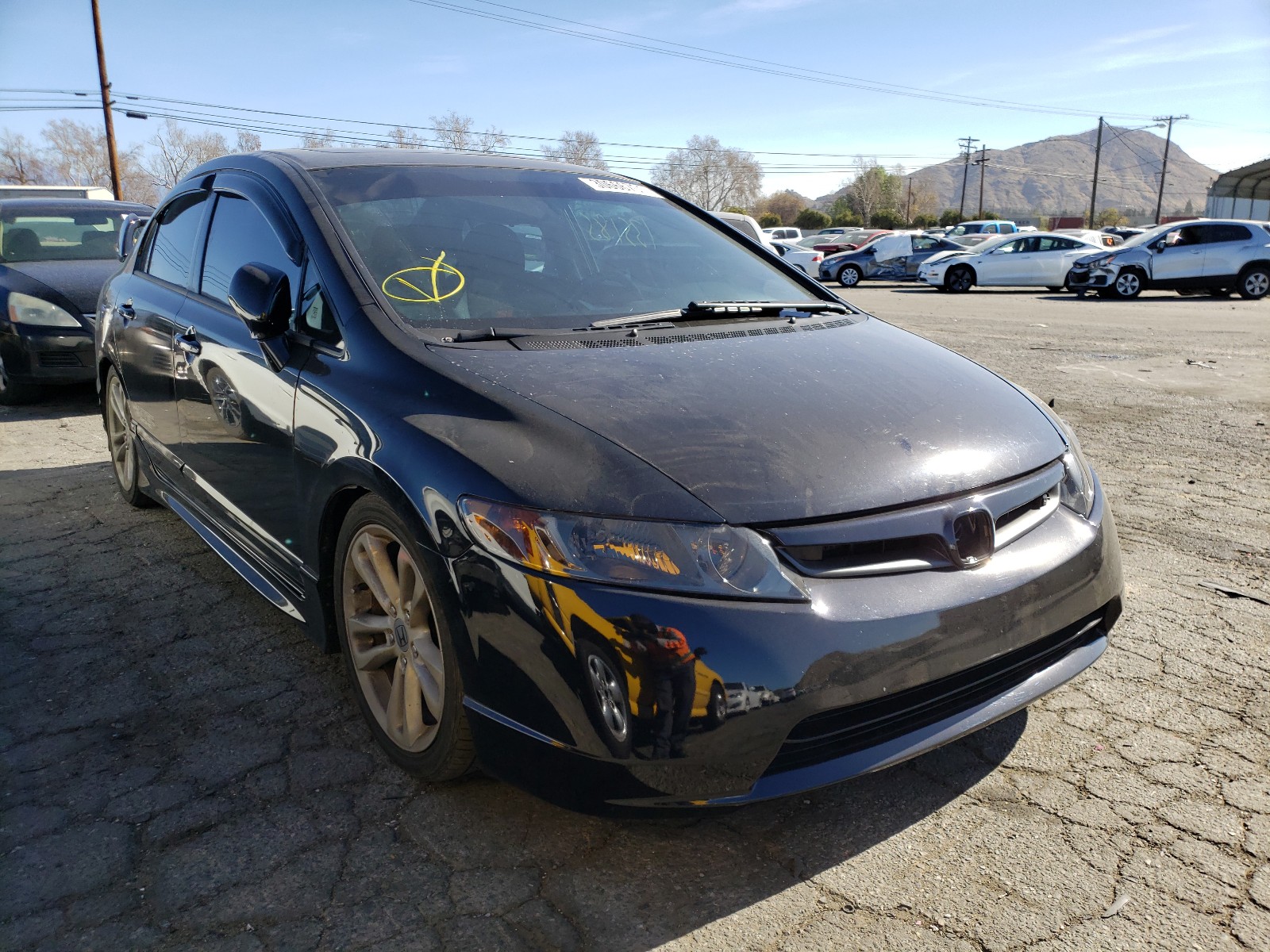 HONDA CIVIC SI 2007 2hgfa55557h702475