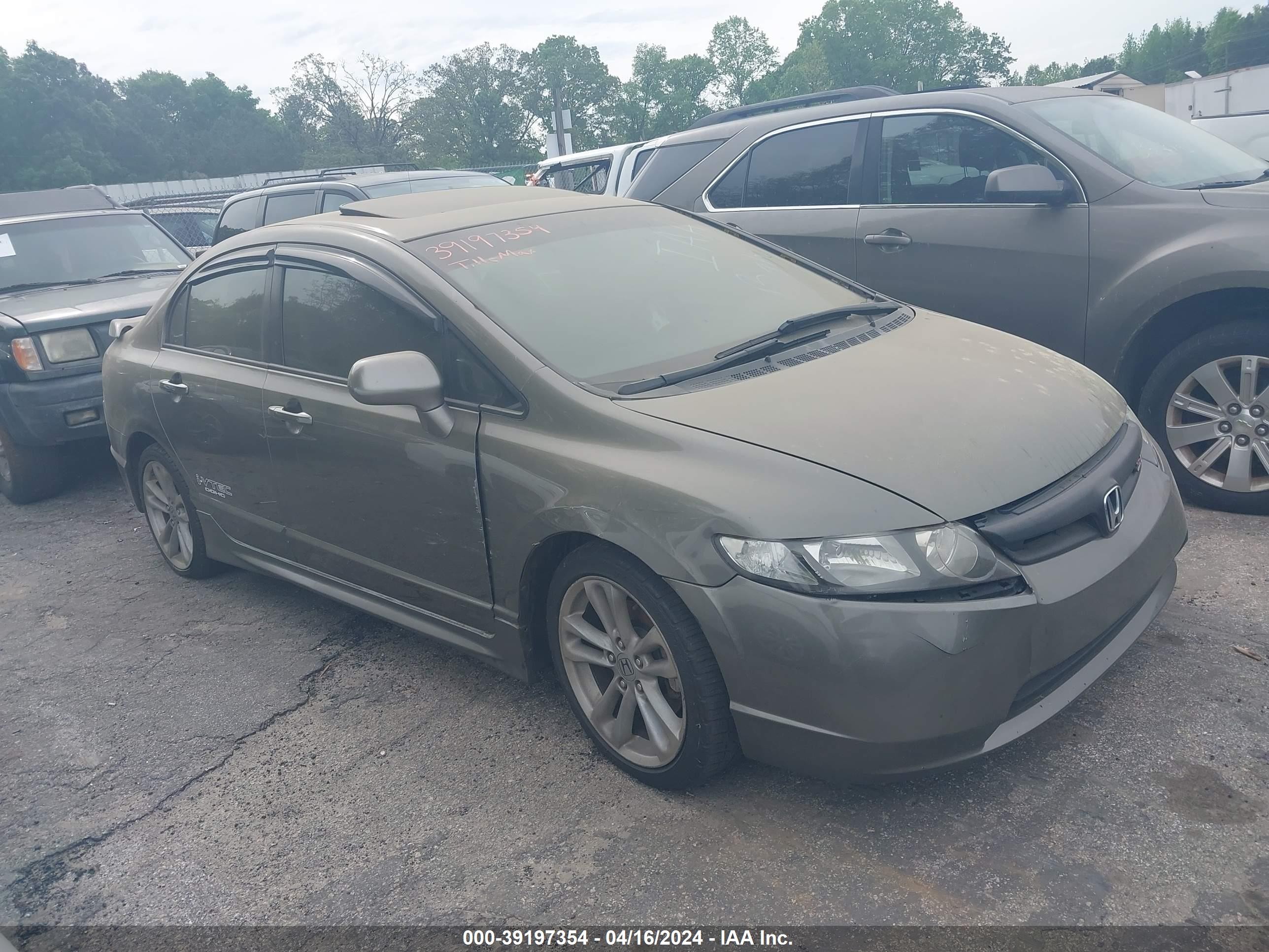 HONDA CIVIC 2007 2hgfa55557h703206