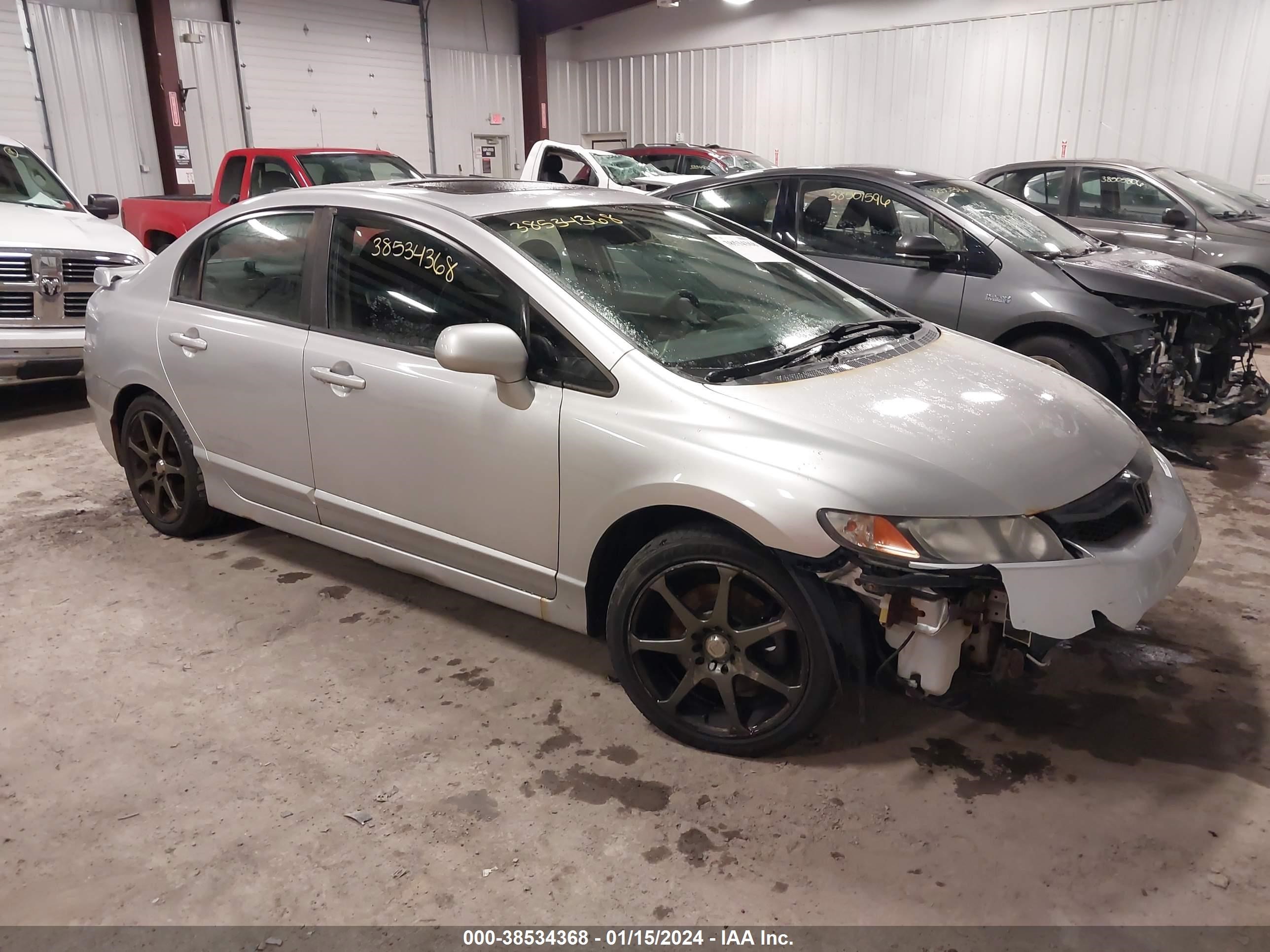 HONDA CIVIC 2009 2hgfa55569h707395