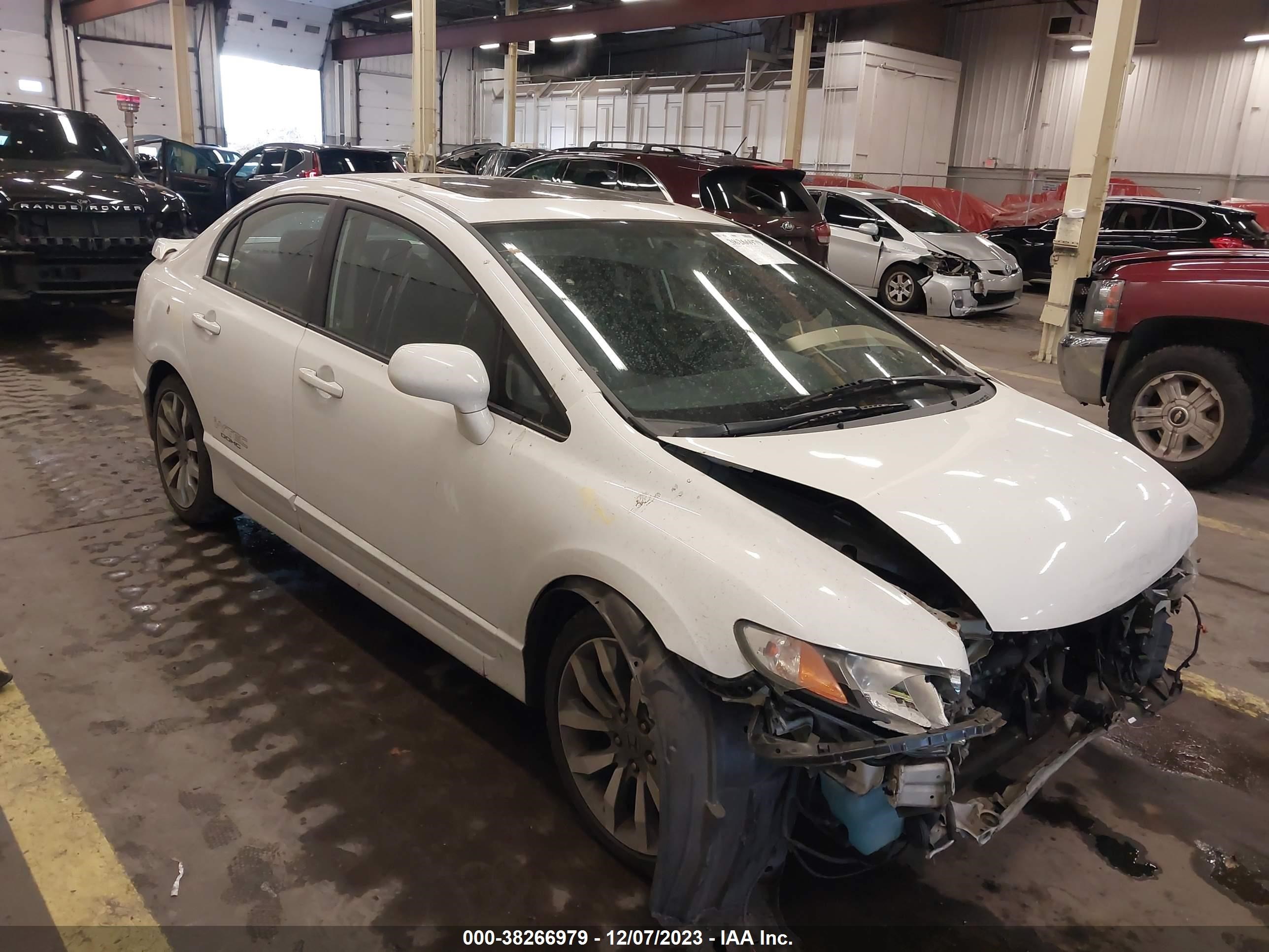 HONDA CIVIC 2009 2hgfa55589h707429