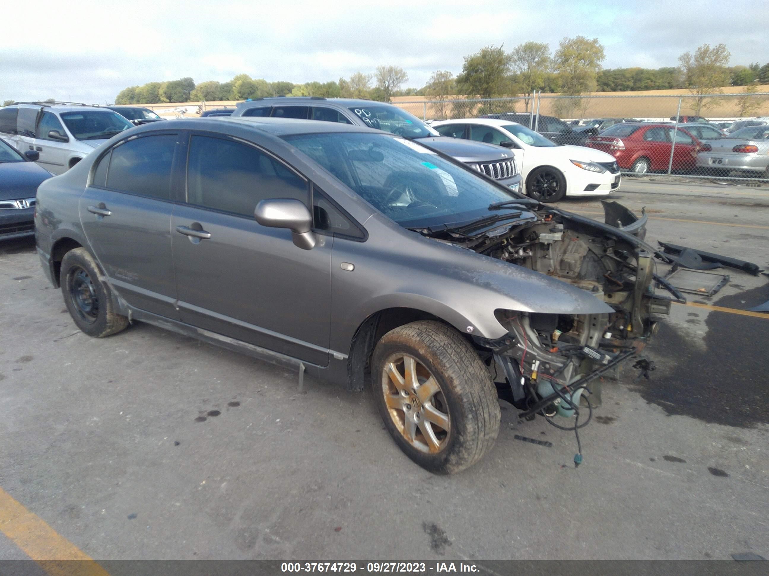 HONDA CIVIC 2007 2hgfa55597h705704