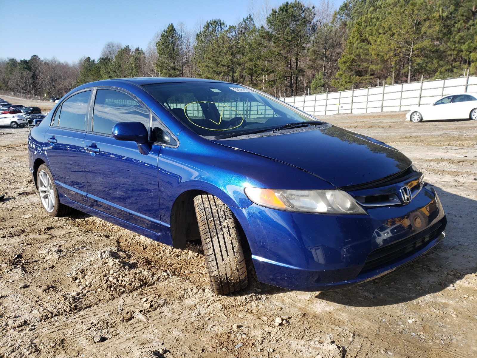 HONDA CIVIC SI 2008 2hgfa55598h708152