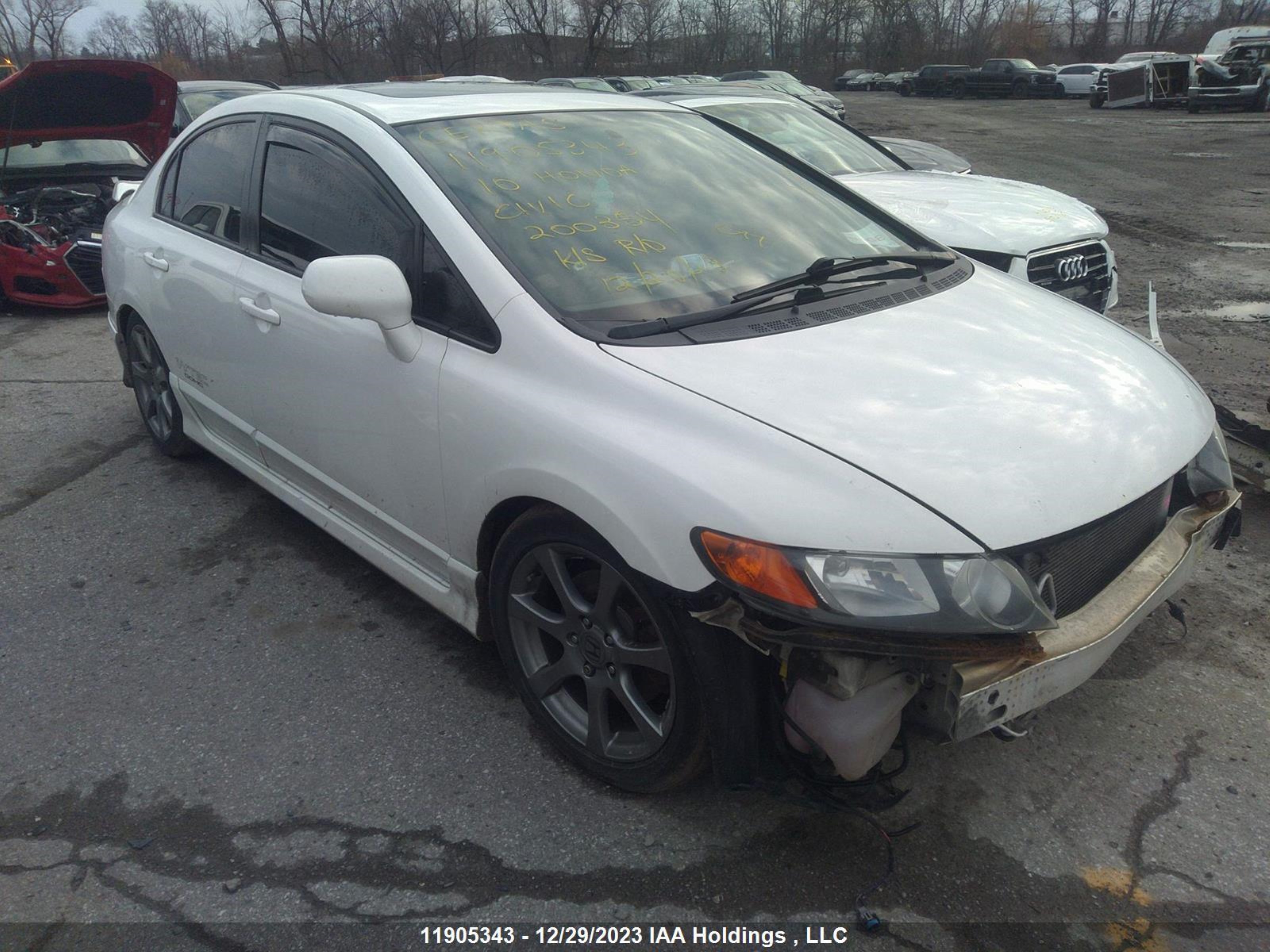 HONDA CIVIC 2010 2hgfa5e54ah200354