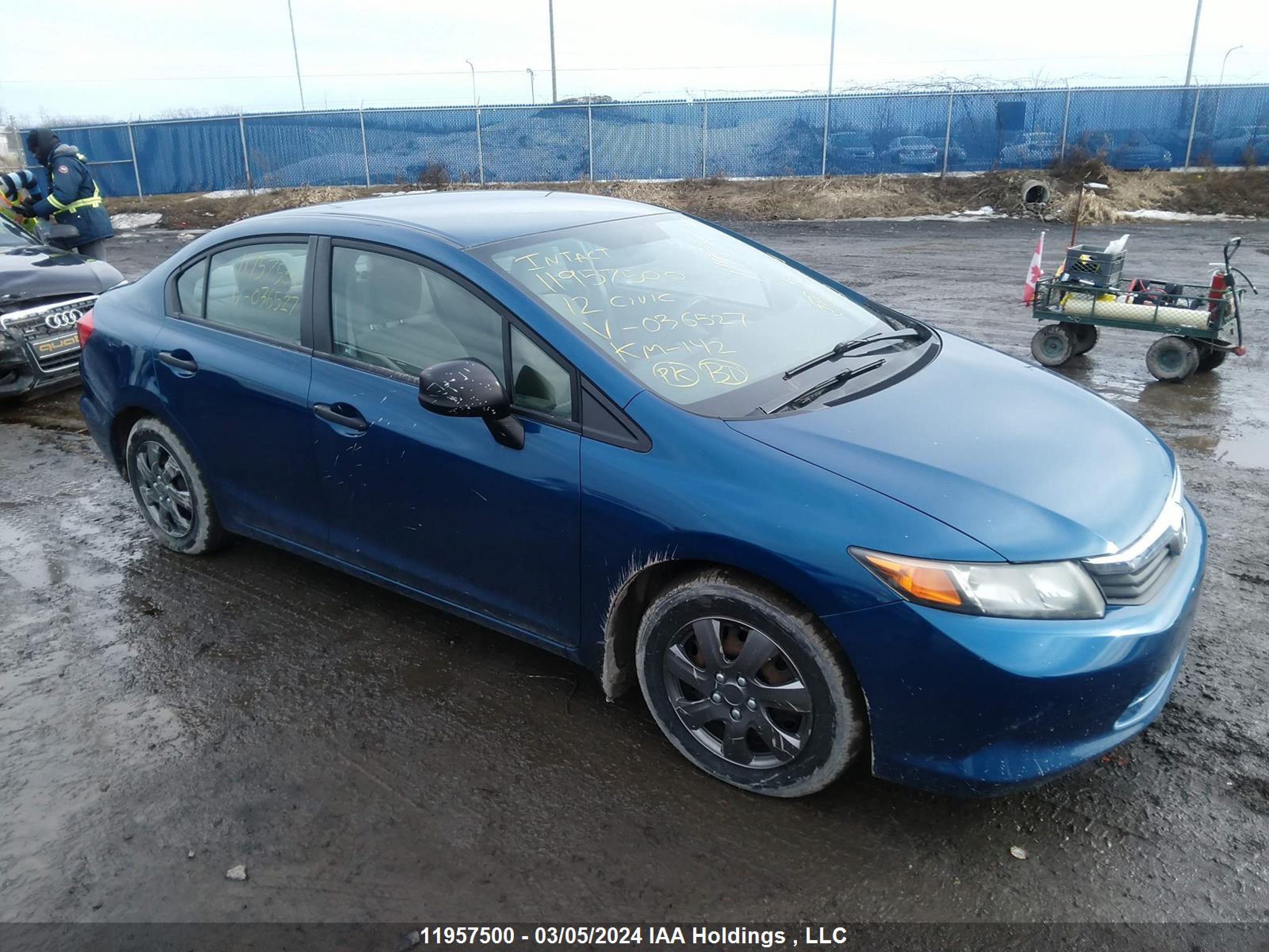 HONDA CIVIC 2012 2hgfb2e24ch036527