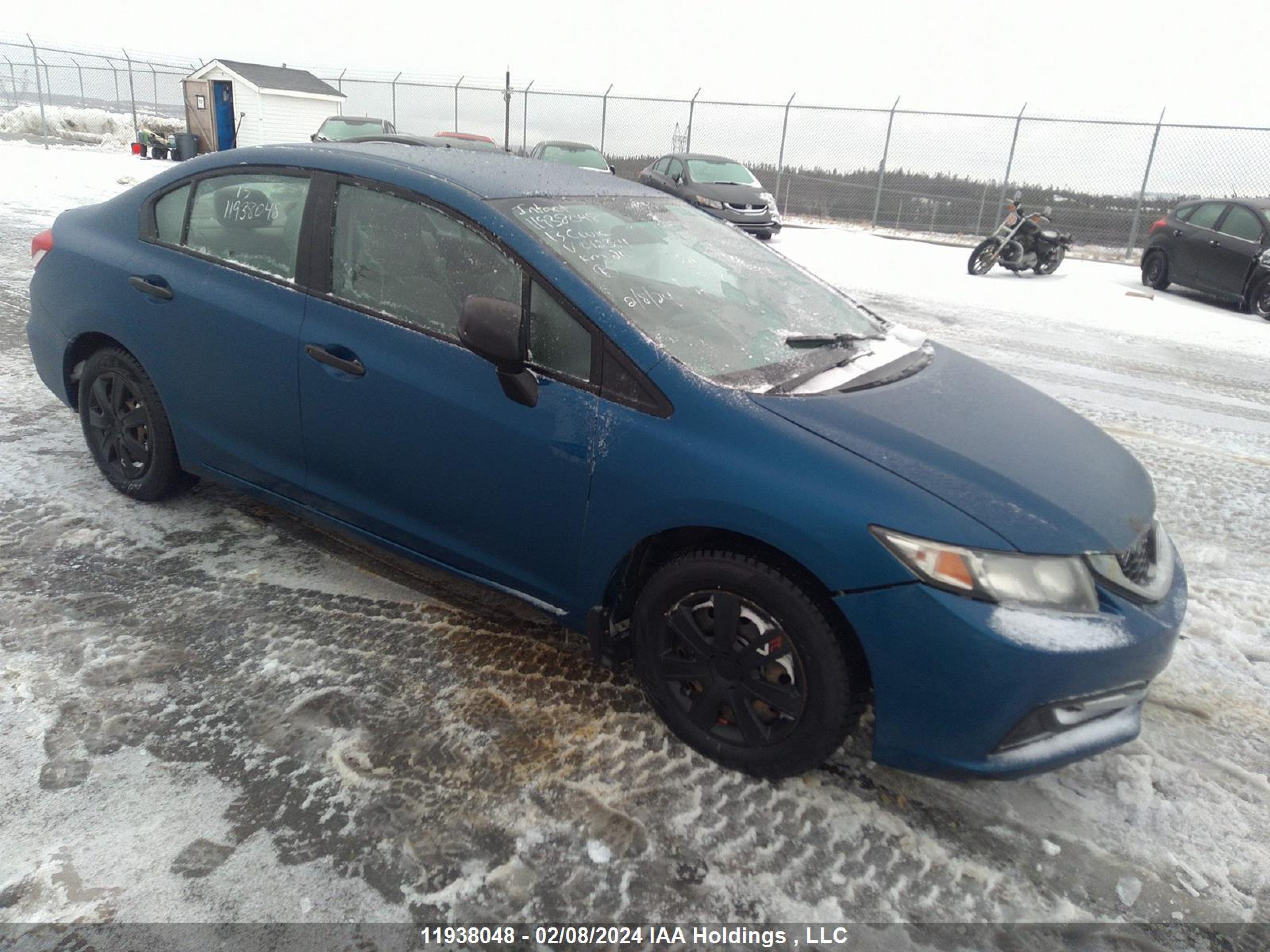 HONDA CIVIC 2013 2hgfb2e27dh012384