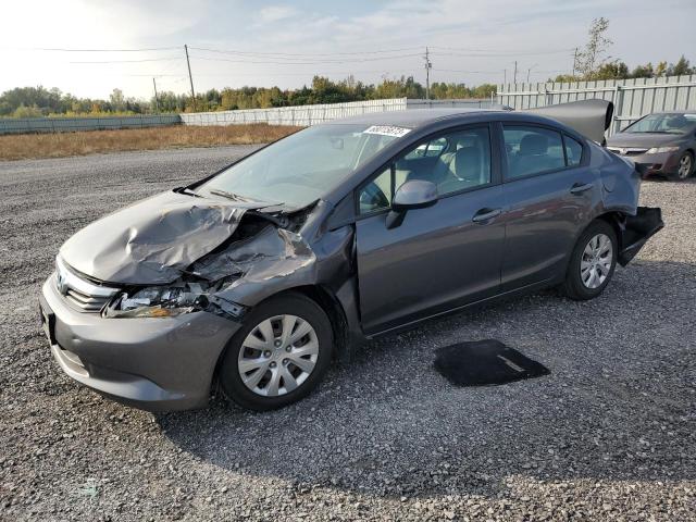 HONDA CIVIC LX 2012 2hgfb2e44ch040966