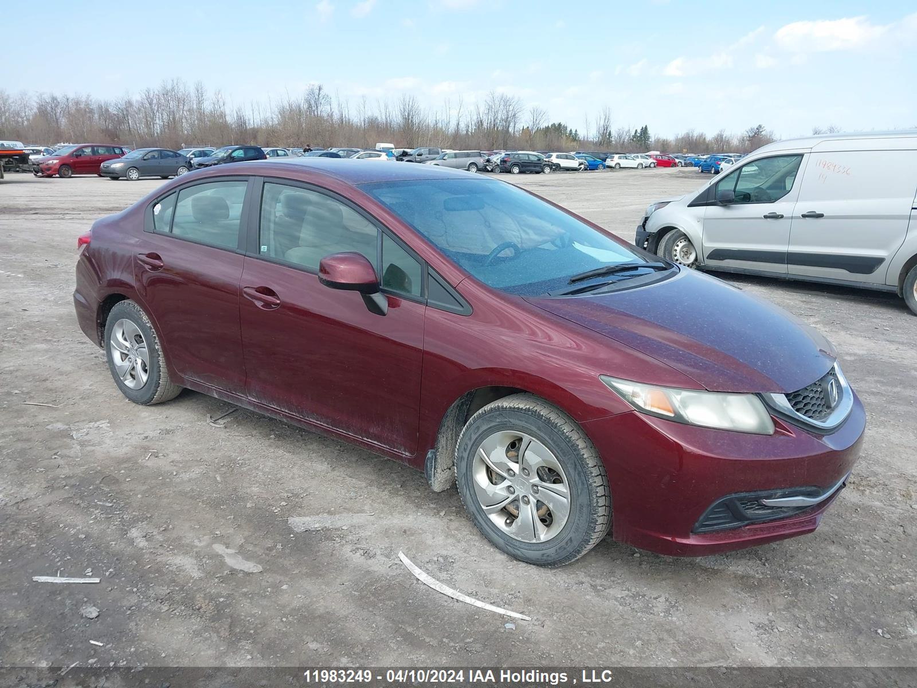 HONDA CIVIC 2013 2hgfb2e44dh000095