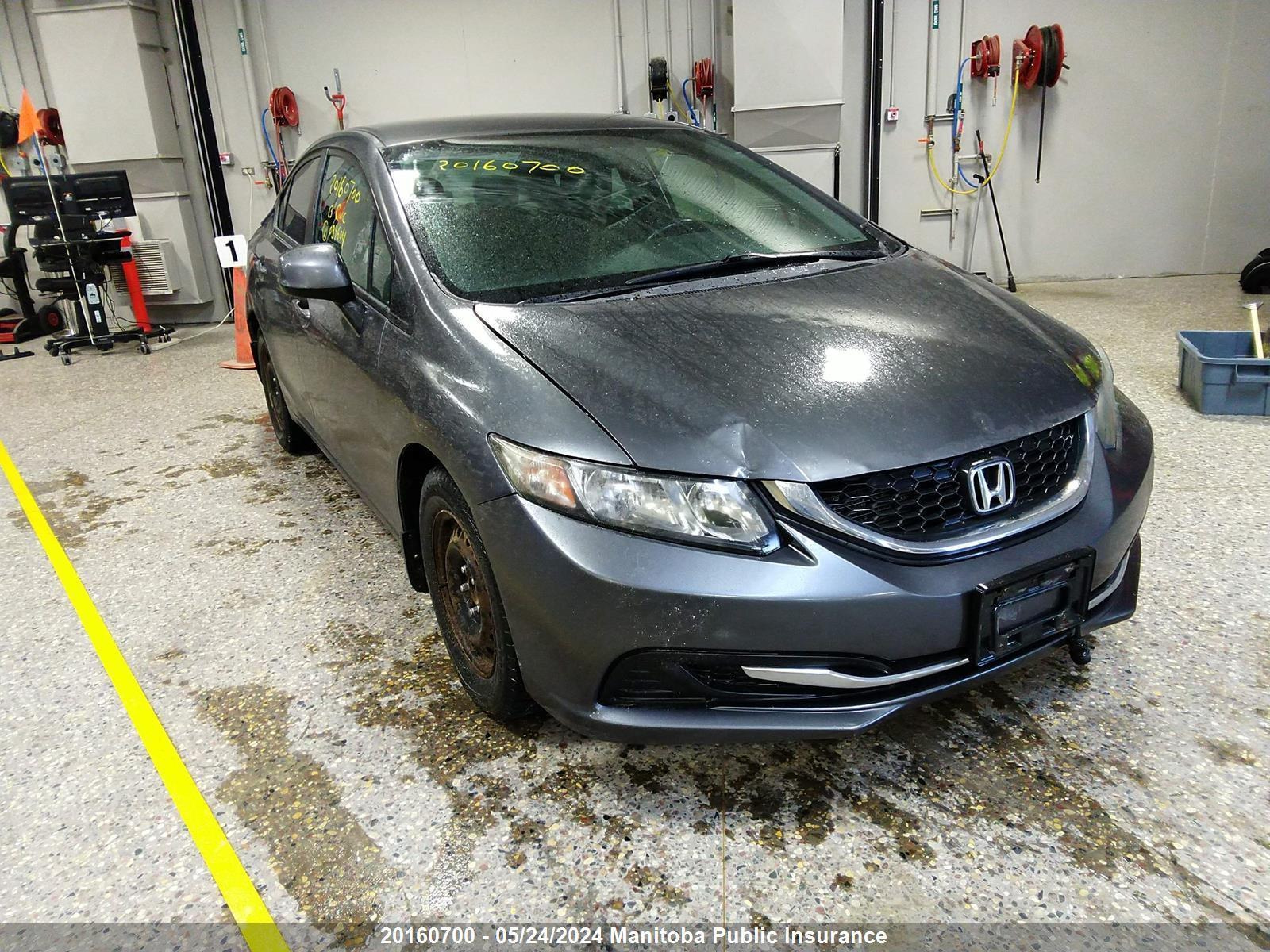 HONDA CIVIC 2013 2hgfb2e47dh039604