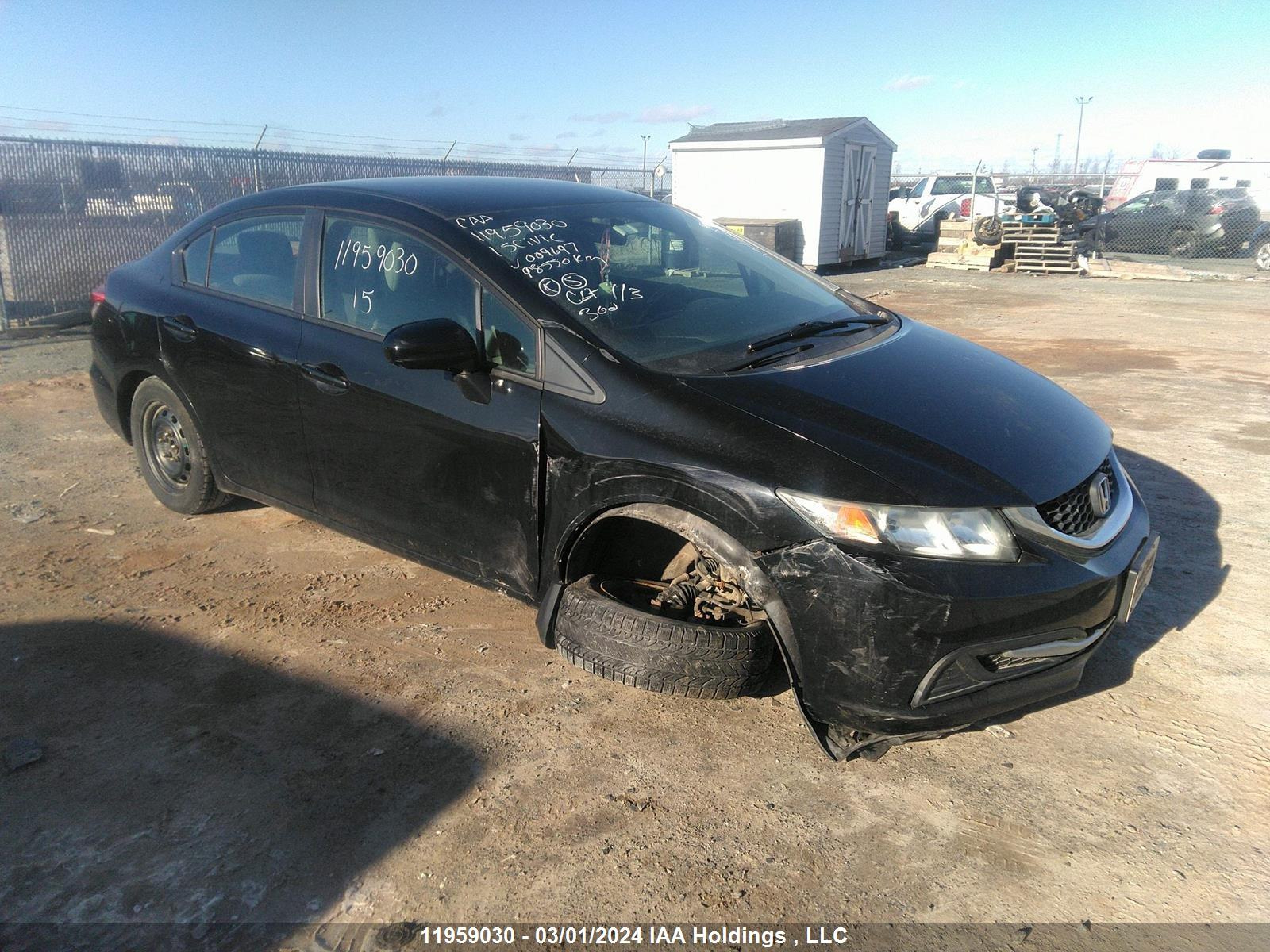 HONDA CIVIC 2015 2hgfb2e47fh009697