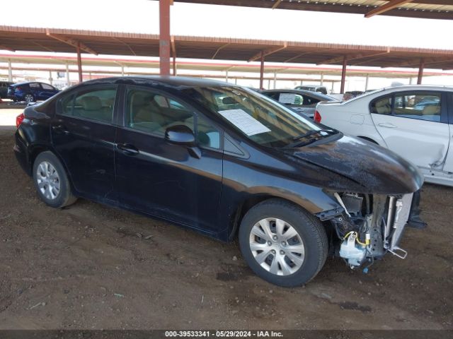 HONDA CIVIC 2012 2hgfb2e50ch567105