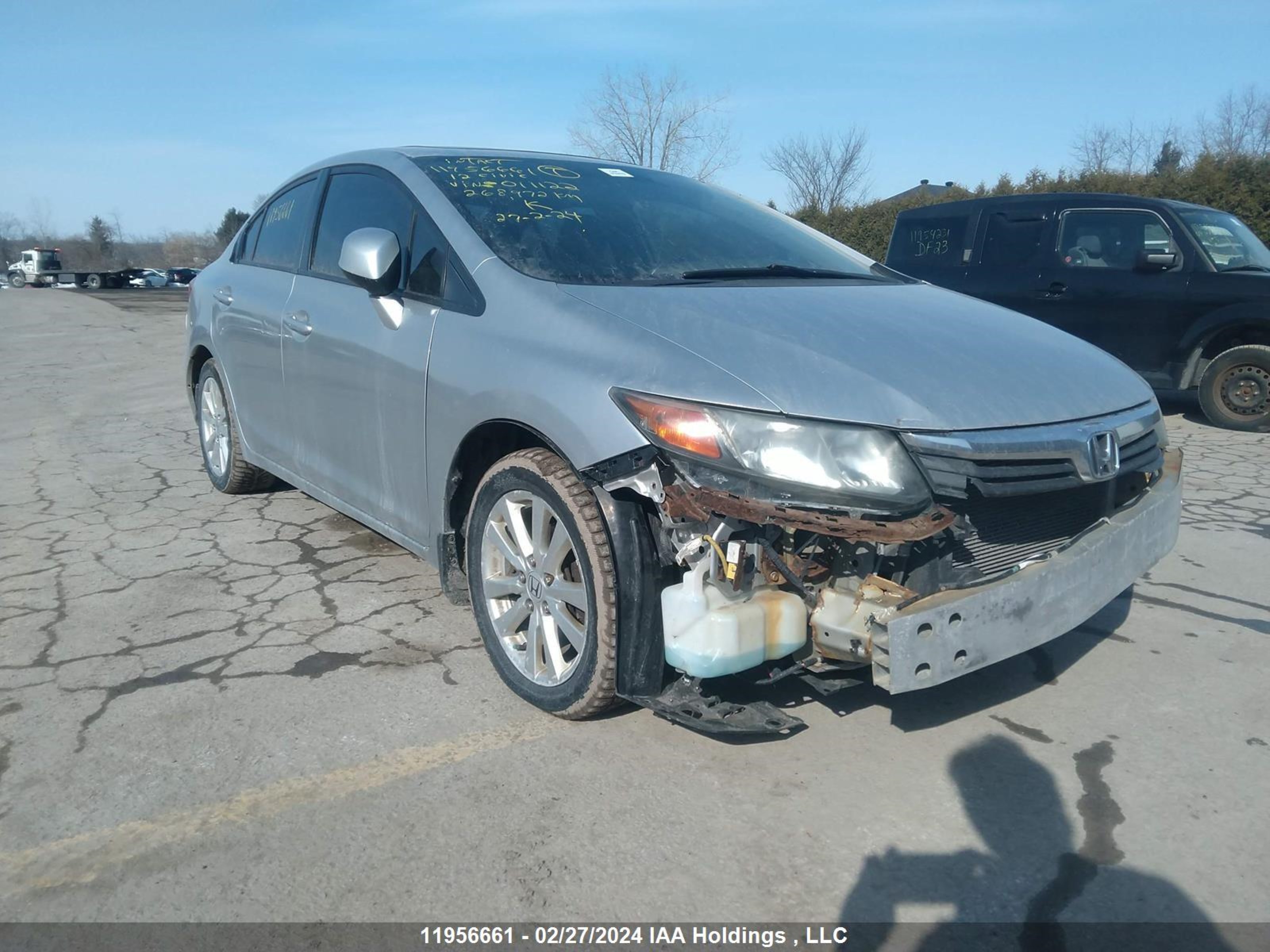 HONDA CIVIC 2012 2hgfb2e54ch011122