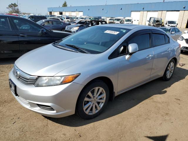 HONDA CIVIC LX 2012 2hgfb2e56ch050651