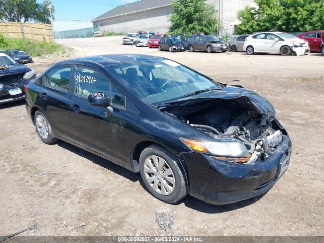 HONDA CIVIC 2012 2hgfb2e56ch516076