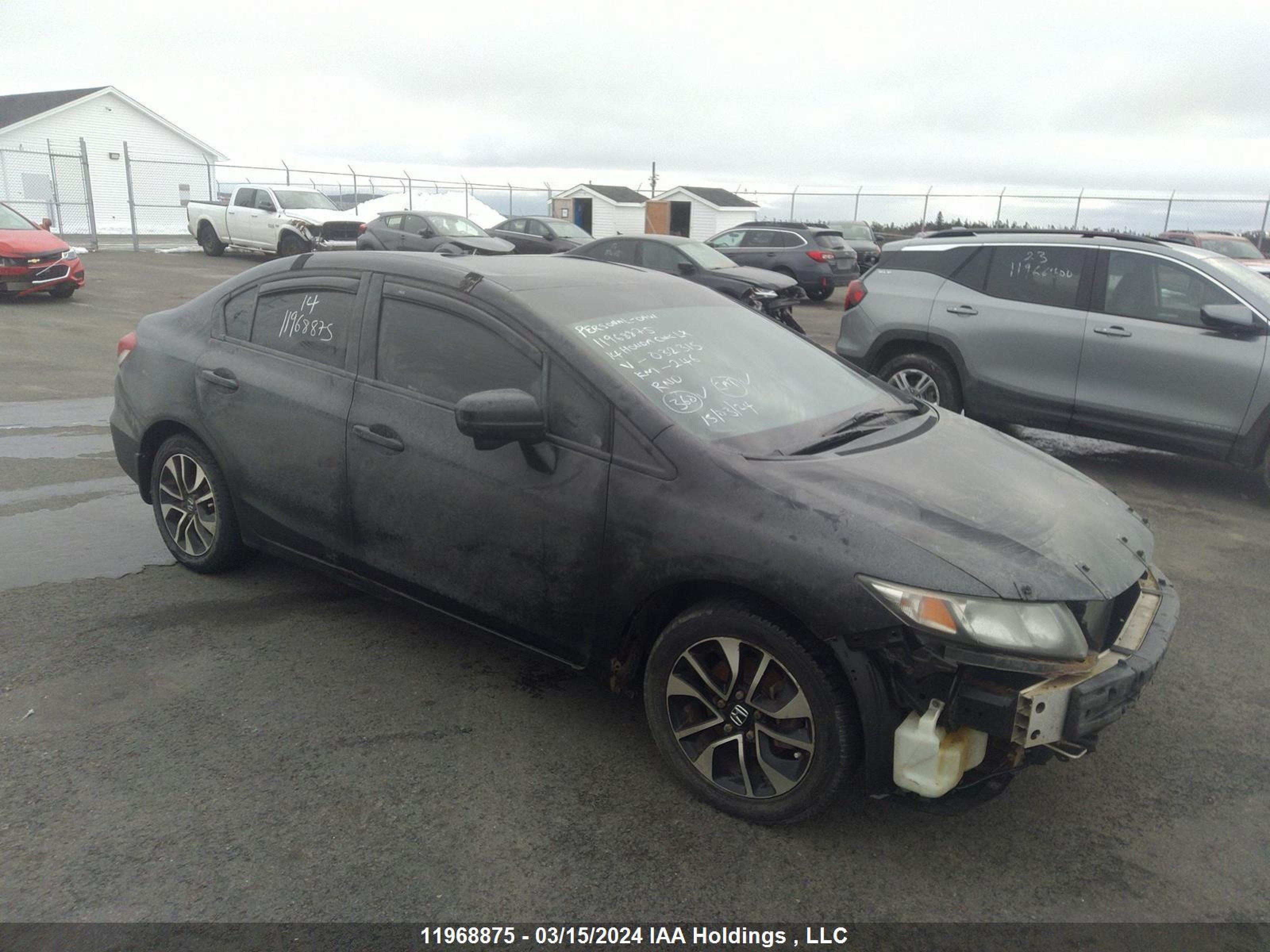 HONDA CIVIC 2014 2hgfb2e56eh032315