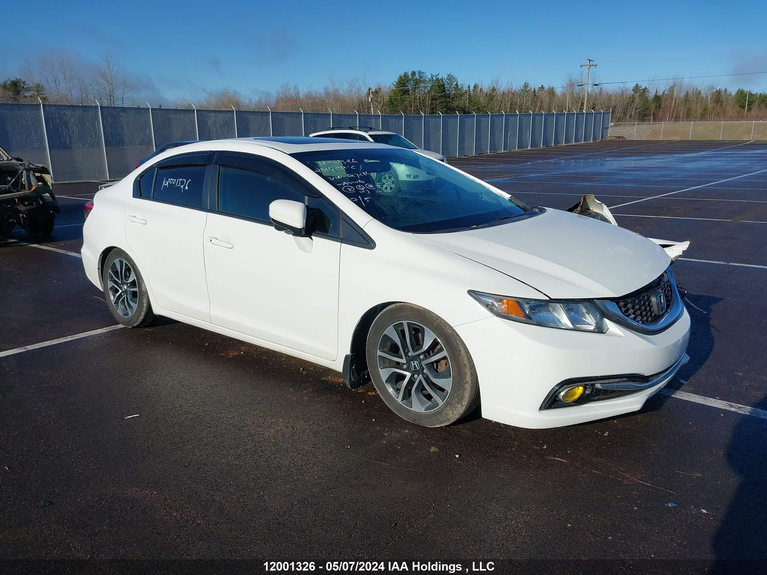 HONDA CIVIC 2014 2hgfb2e57eh027284