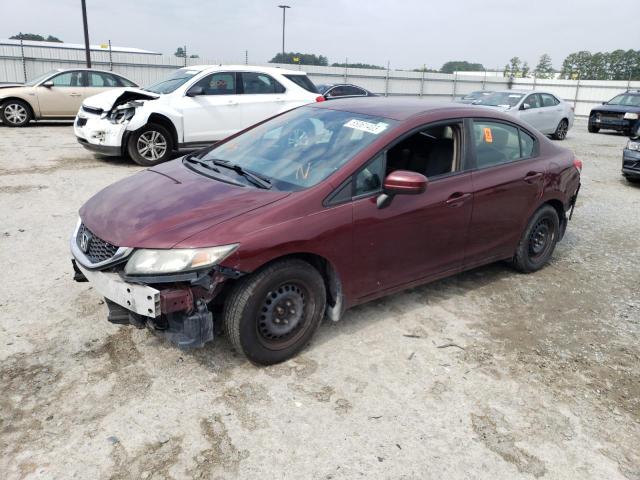 HONDA CIVIC LX 2015 2hgfb2e57fh534560