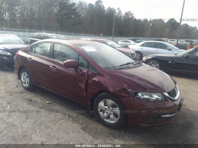 HONDA CIVIC SEDAN 2014 2hgfb2e59eh558521