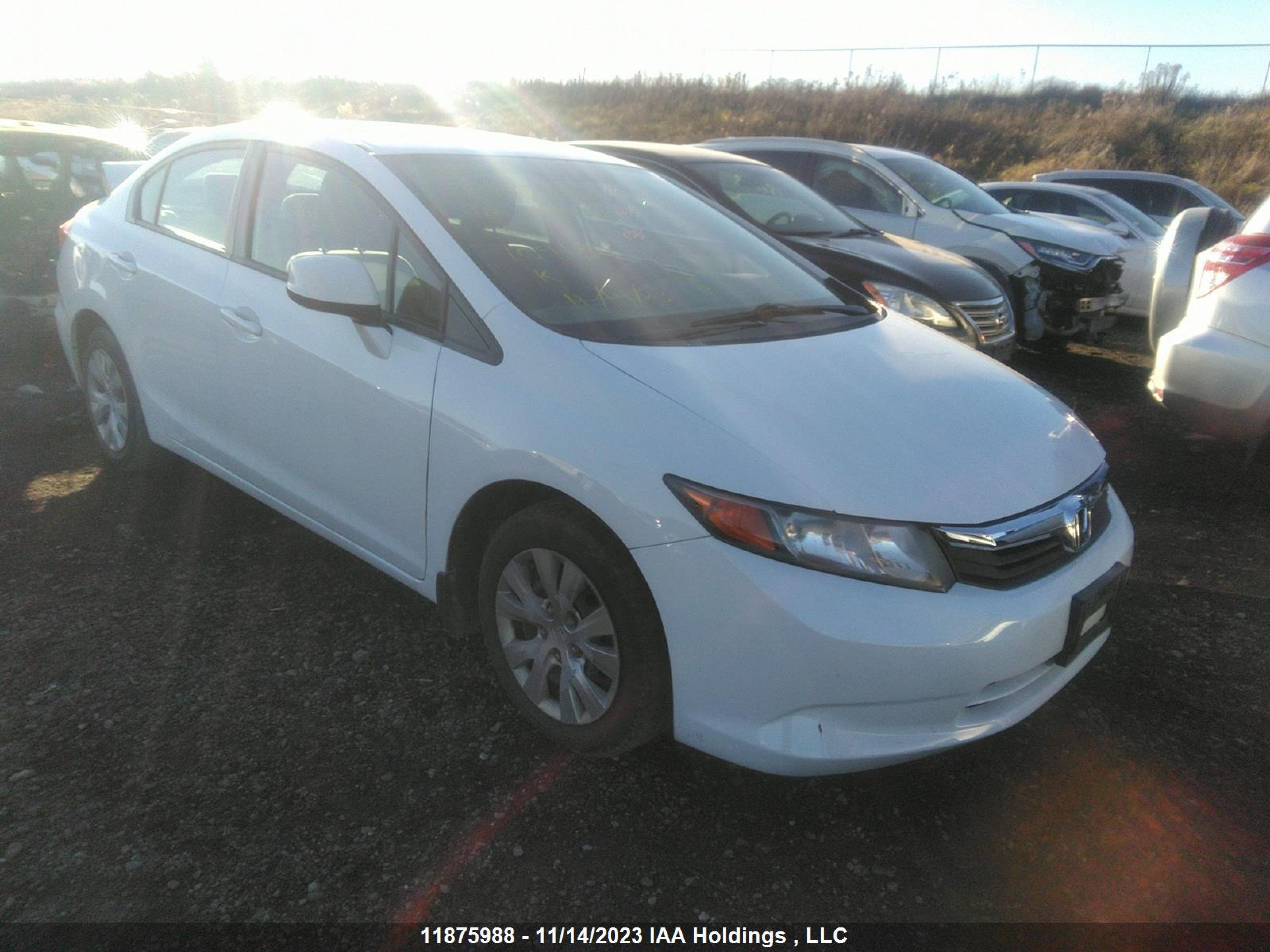 HONDA CIVIC 2012 2hgfb2f40ch109134