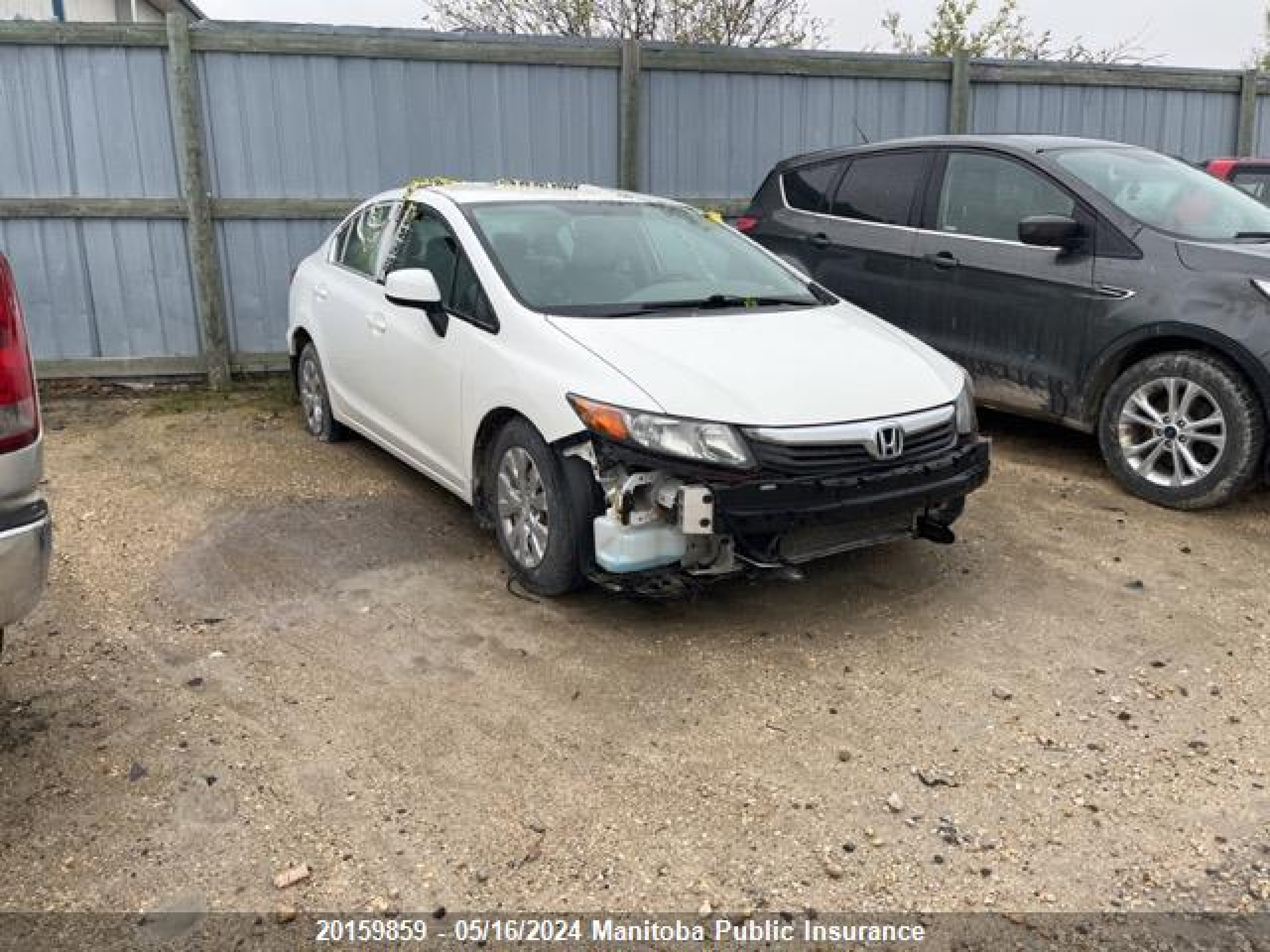 HONDA CIVIC 2012 2hgfb2f40ch109957