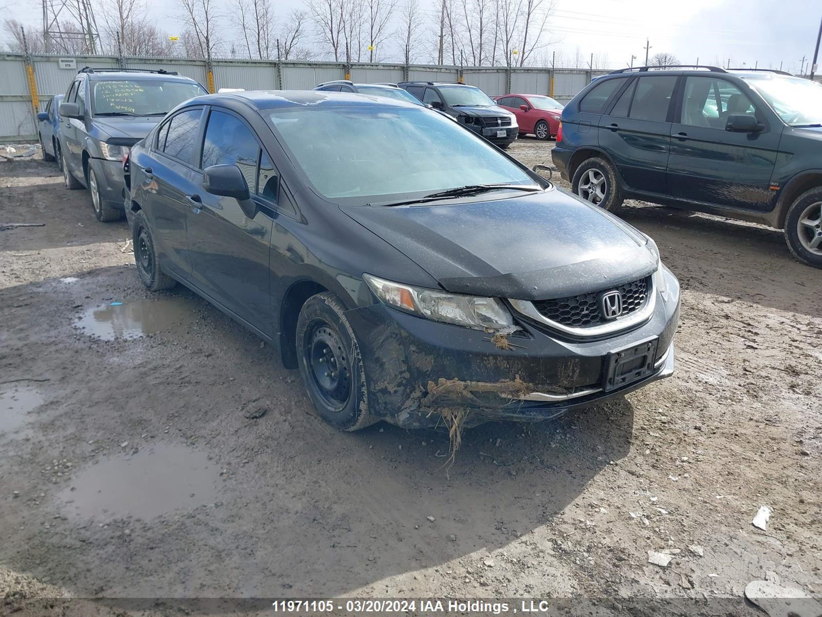 HONDA CIVIC 2013 2hgfb2f40dh007608