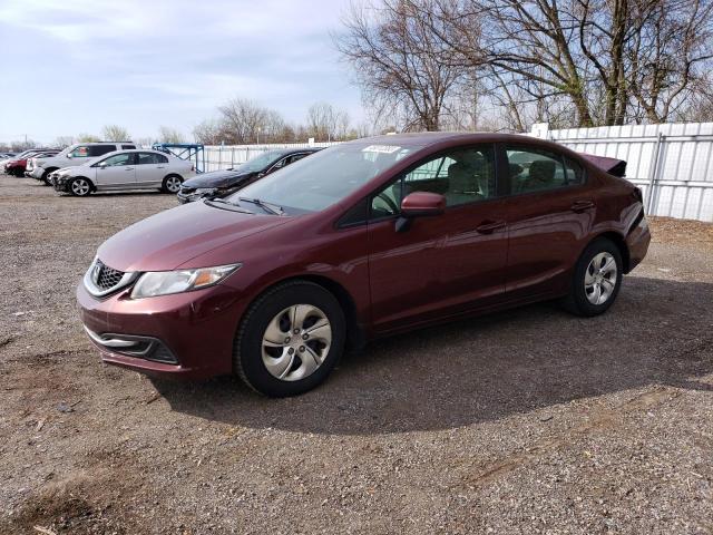 HONDA CIVIC LX 2014 2hgfb2f40eh016844