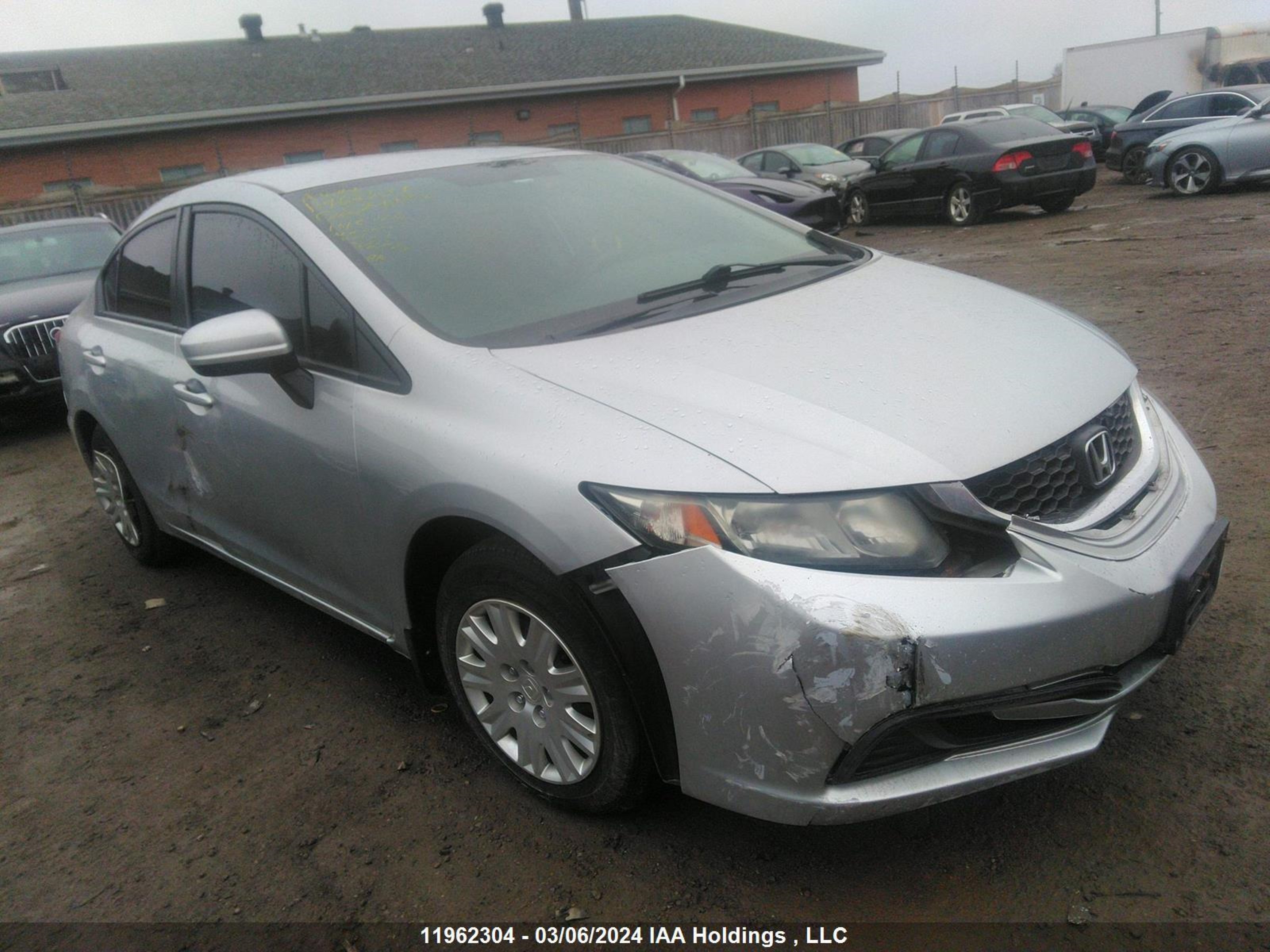 HONDA CIVIC 2014 2hgfb2f40eh027407