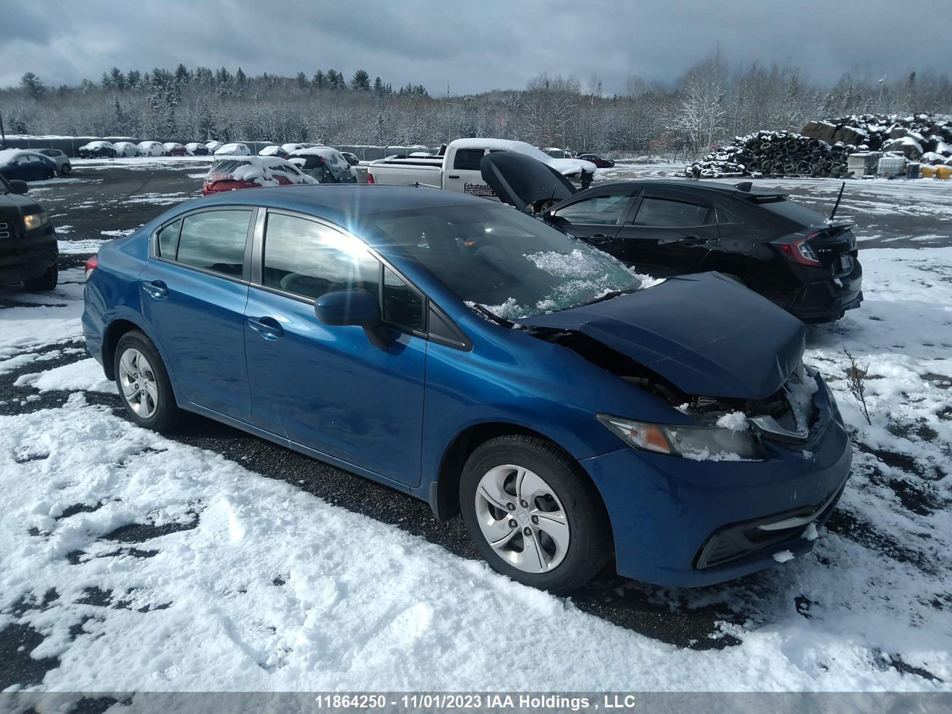 HONDA CIVIC 2014 2hgfb2f40eh032414