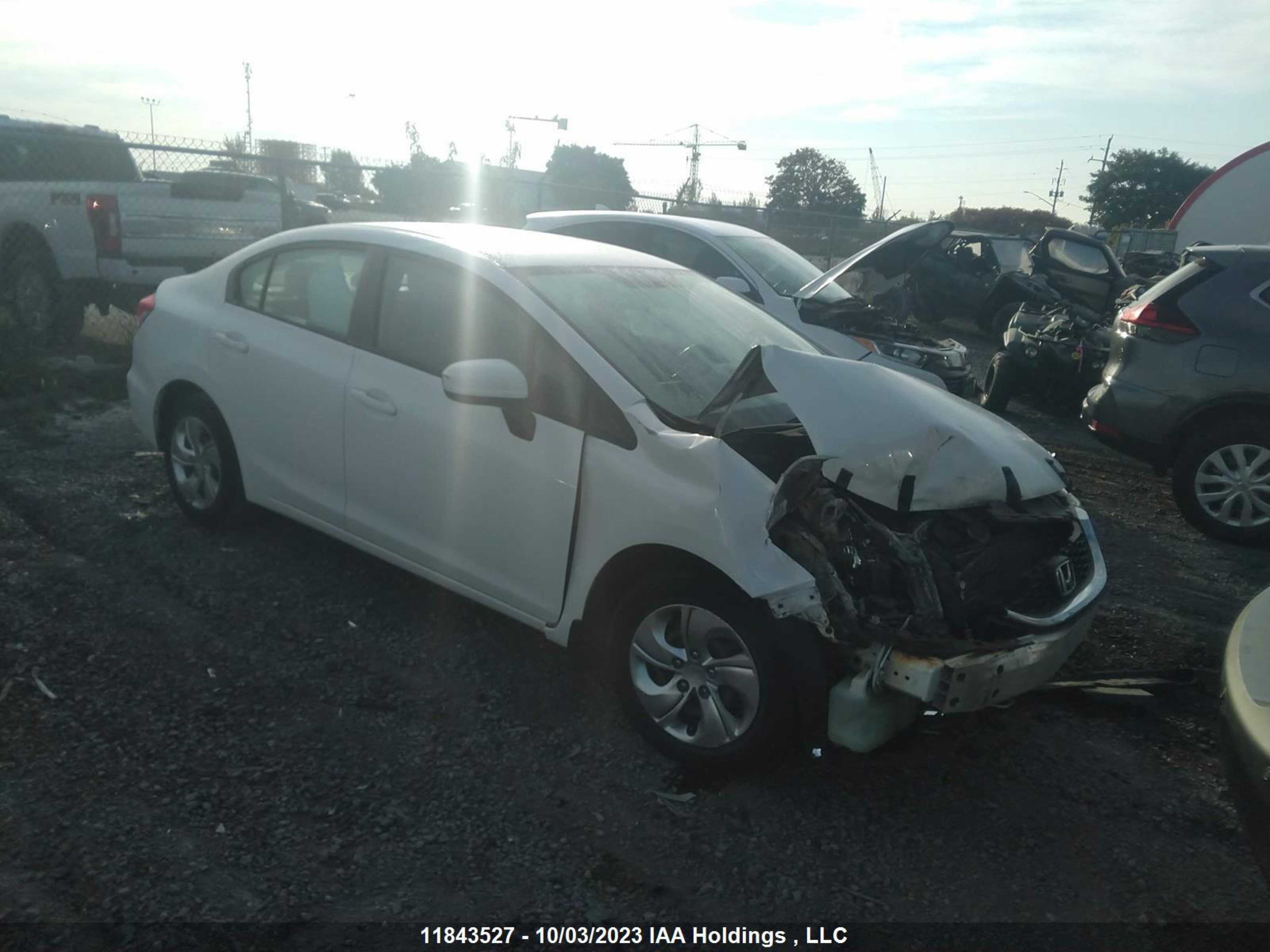 HONDA CIVIC 2014 2hgfb2f40eh040027