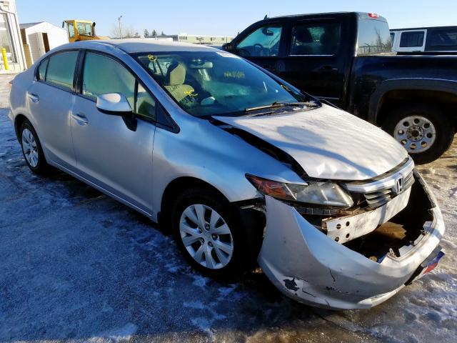 HONDA CIVIC LX 2012 2hgfb2f41ch101169