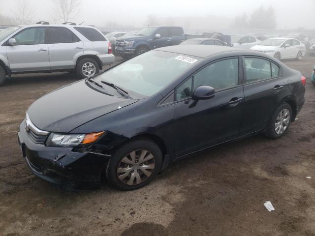 HONDA CIVIC LX 2012 2hgfb2f42ch039913