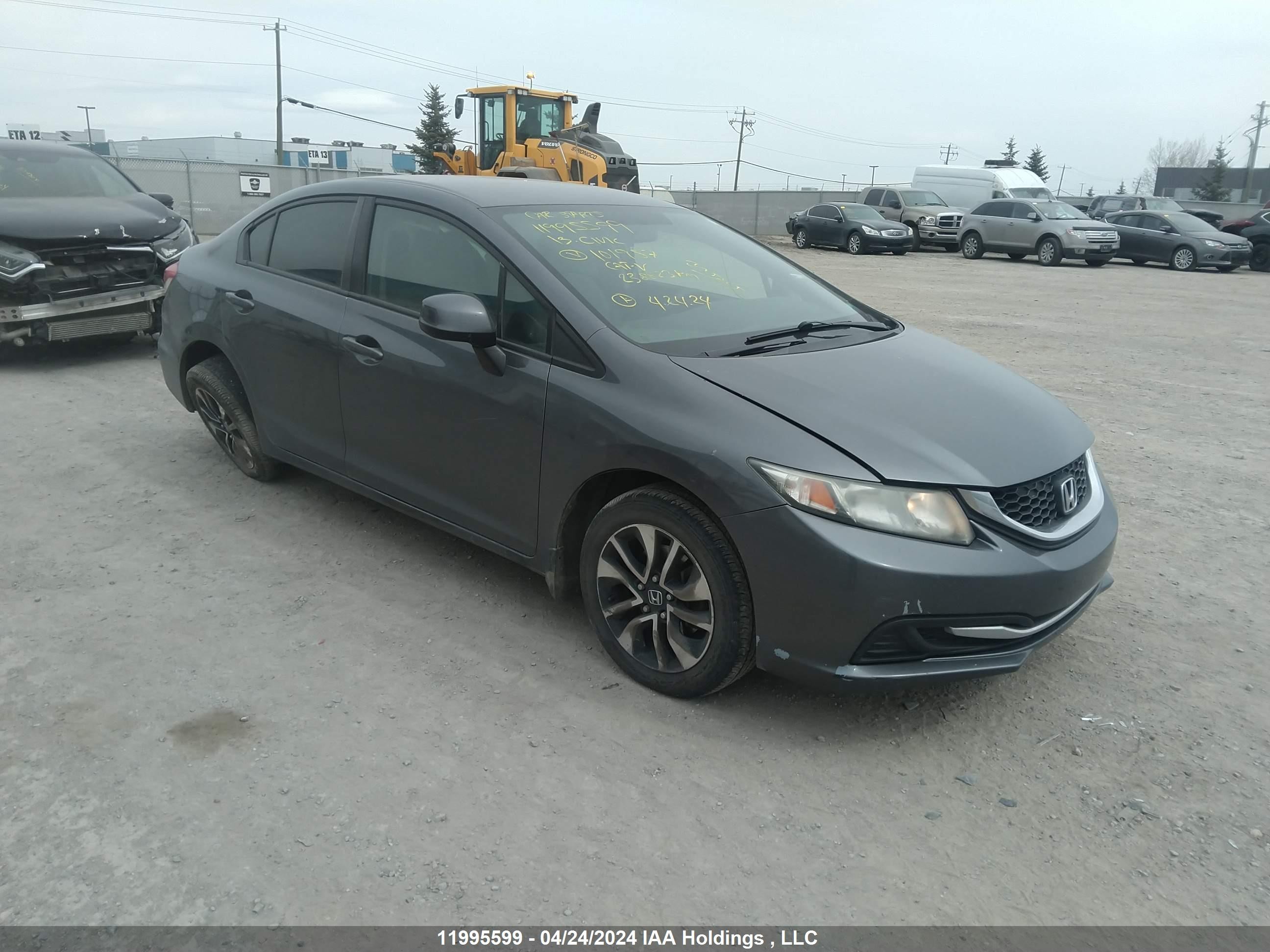 HONDA CIVIC 2013 2hgfb2f42dh101957