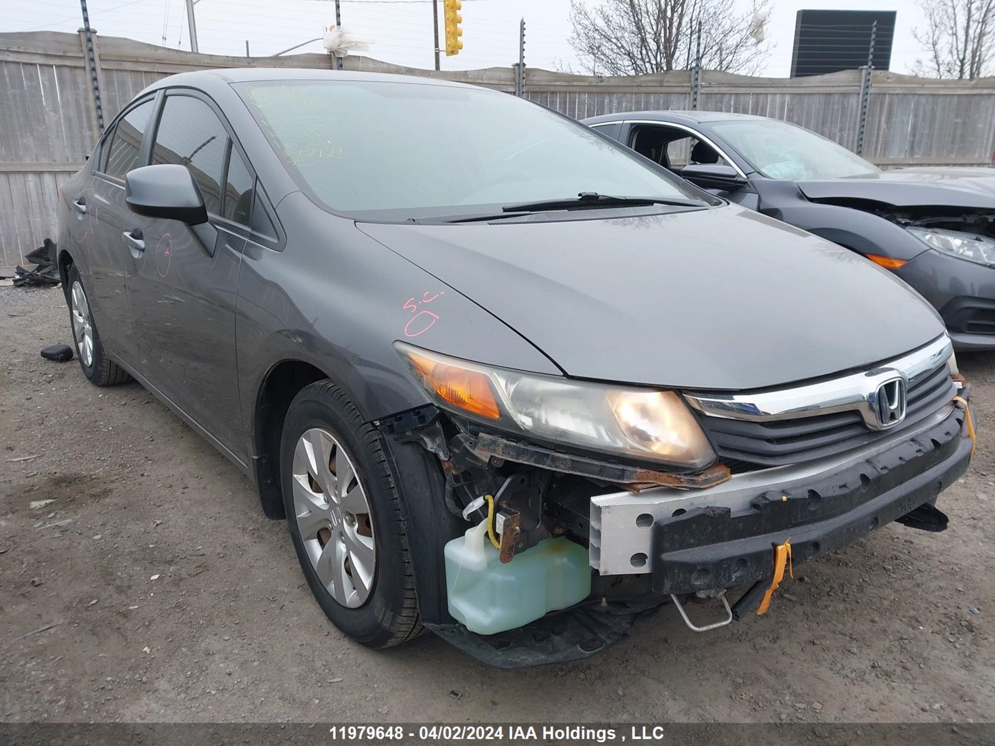 HONDA CIVIC 2012 2hgfb2f43ch038947