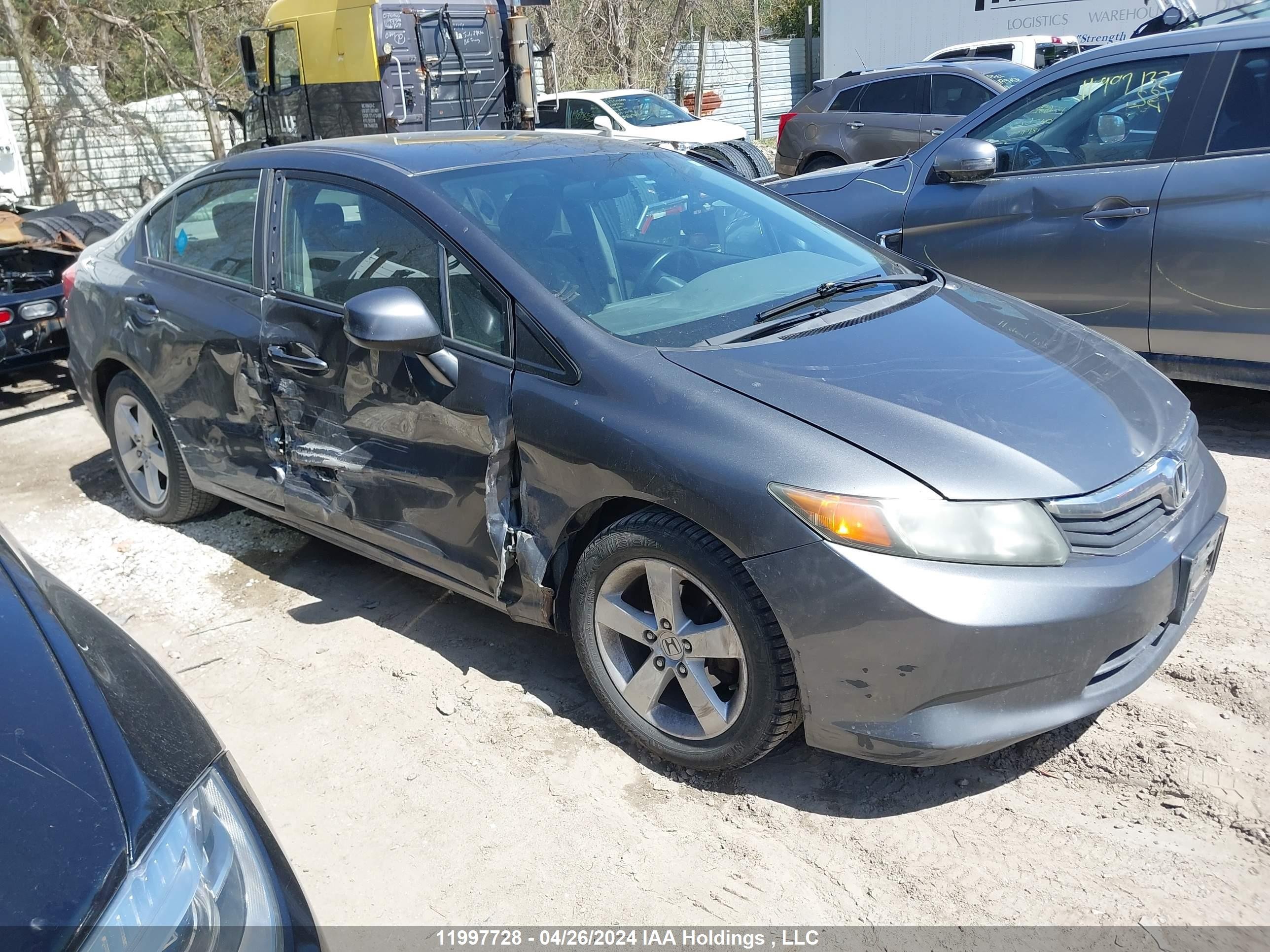 HONDA CIVIC 2012 2hgfb2f43ch113890