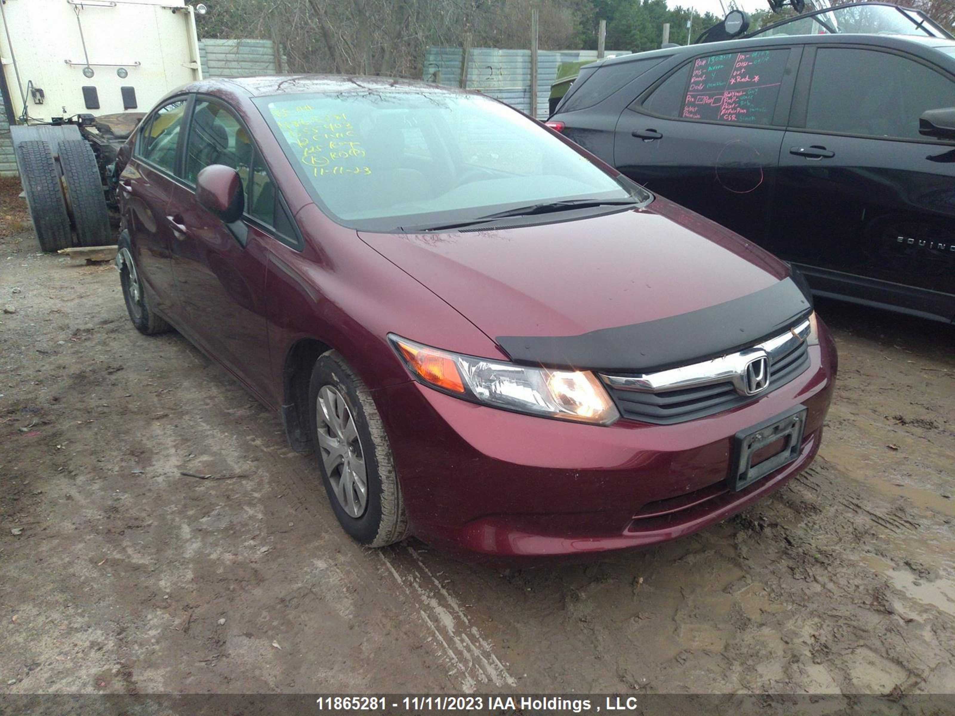 HONDA CIVIC 2012 2hgfb2f44ch055403