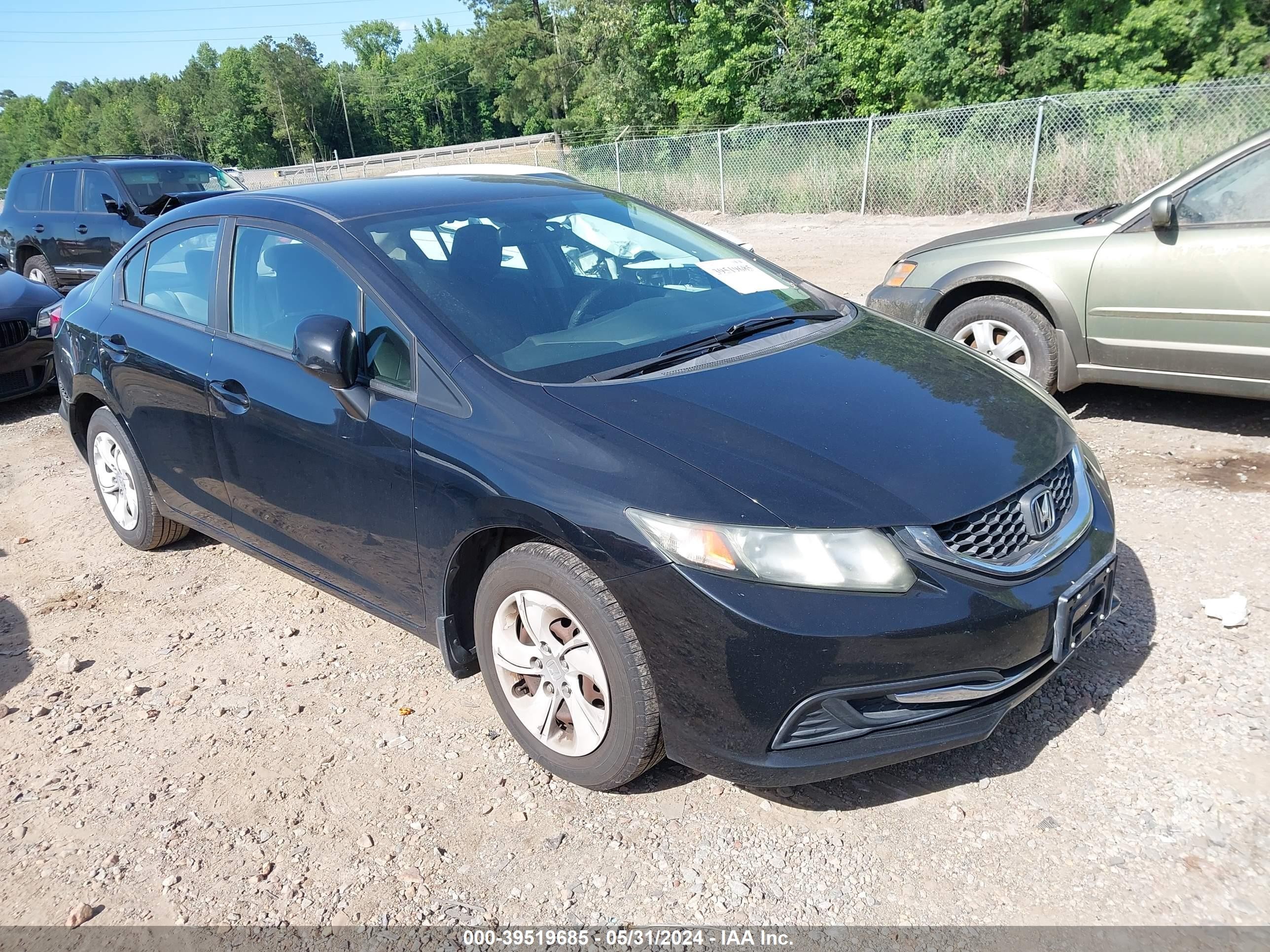 HONDA CIVIC 2013 2hgfb2f44dh100633