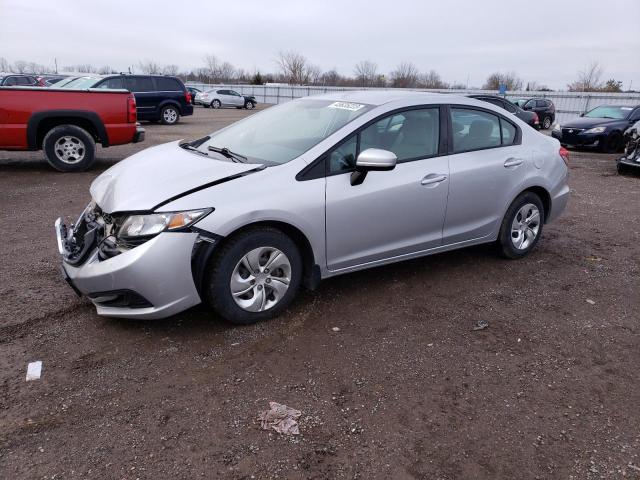 HONDA CIVIC LX 2014 2hgfb2f45eh009601