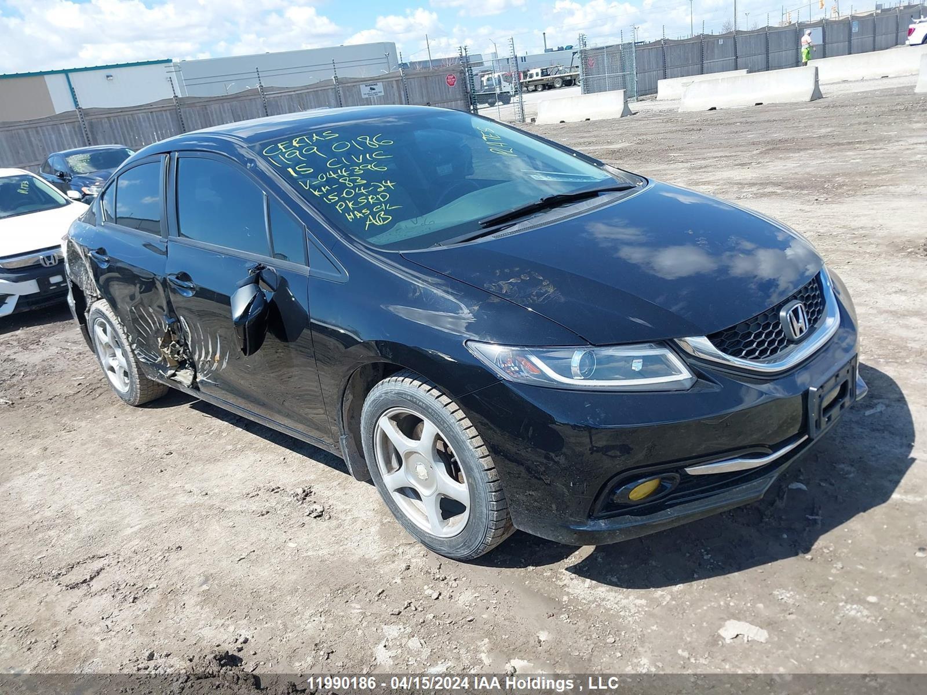 HONDA CIVIC 2015 2hgfb2f45fh044396