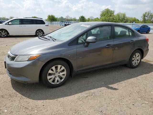 HONDA CIVIC LX 2012 2hgfb2f46ch039249