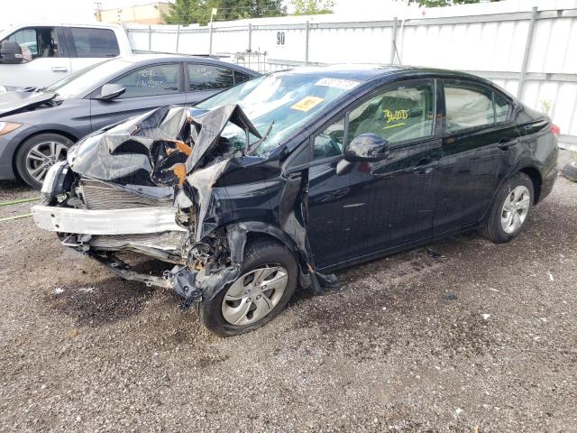 HONDA CIVIC LX 2013 2hgfb2f46dh016409