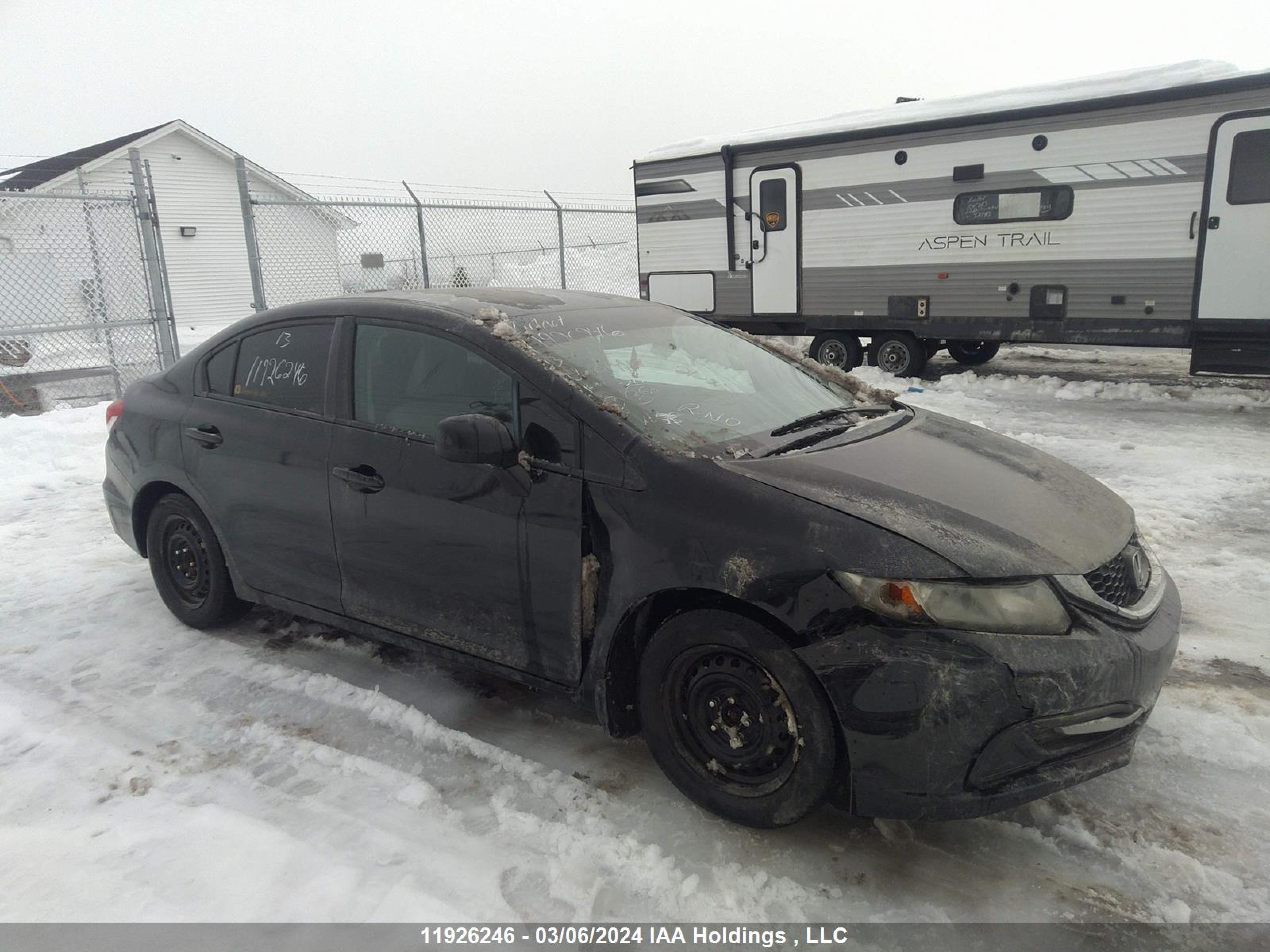 HONDA CIVIC 2013 2hgfb2f47dh014944