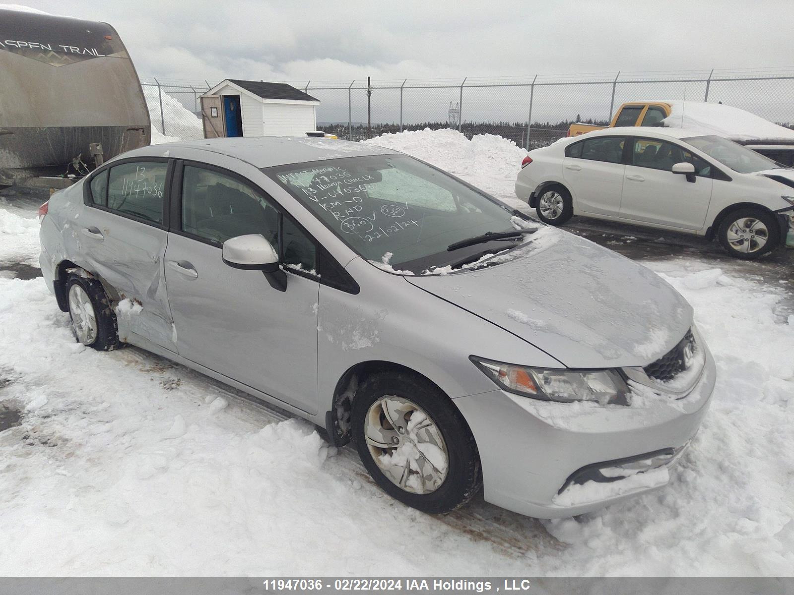 HONDA CIVIC 2013 2hgfb2f47dh040363