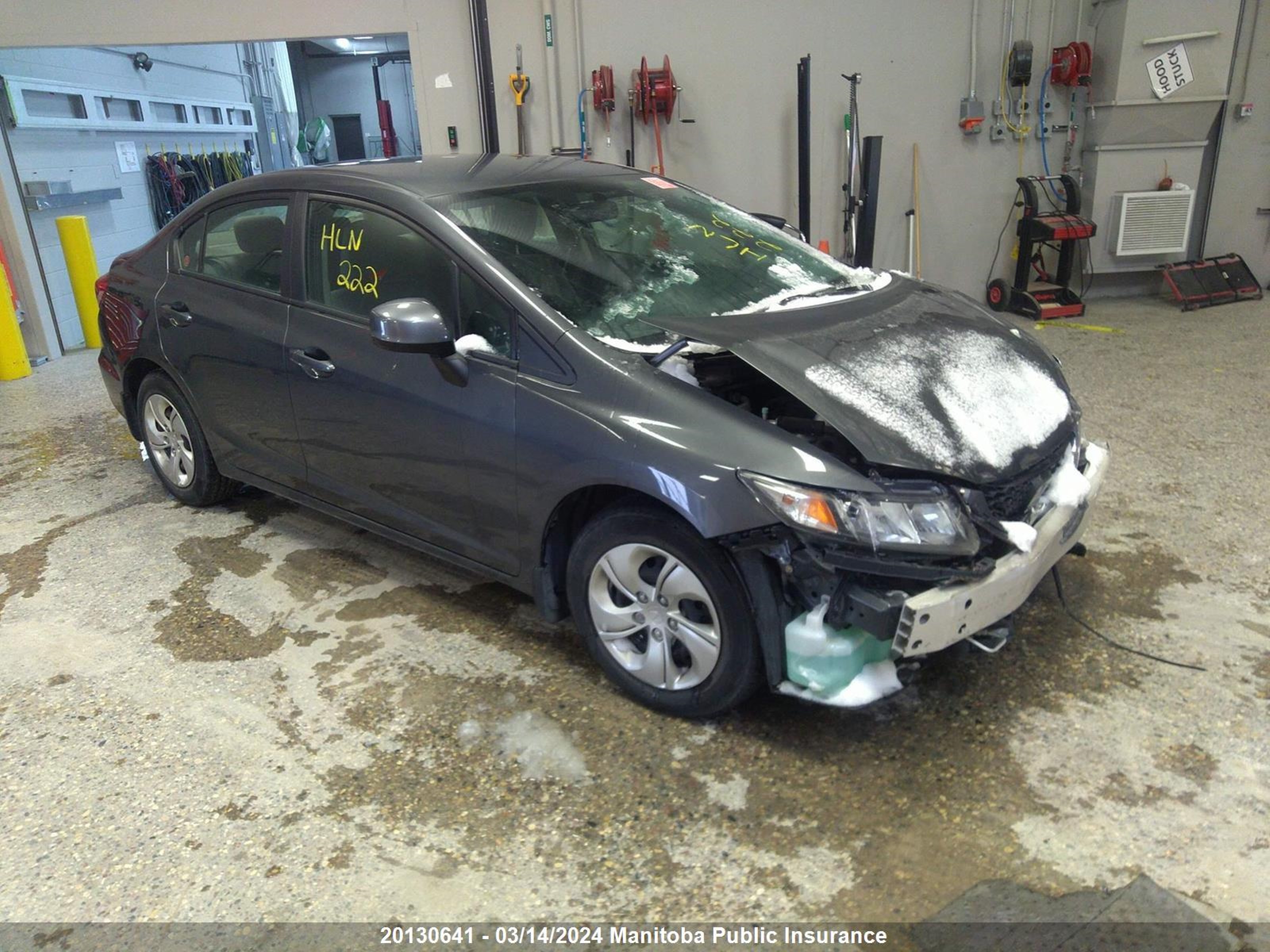 HONDA CIVIC 2013 2hgfb2f49dh031180