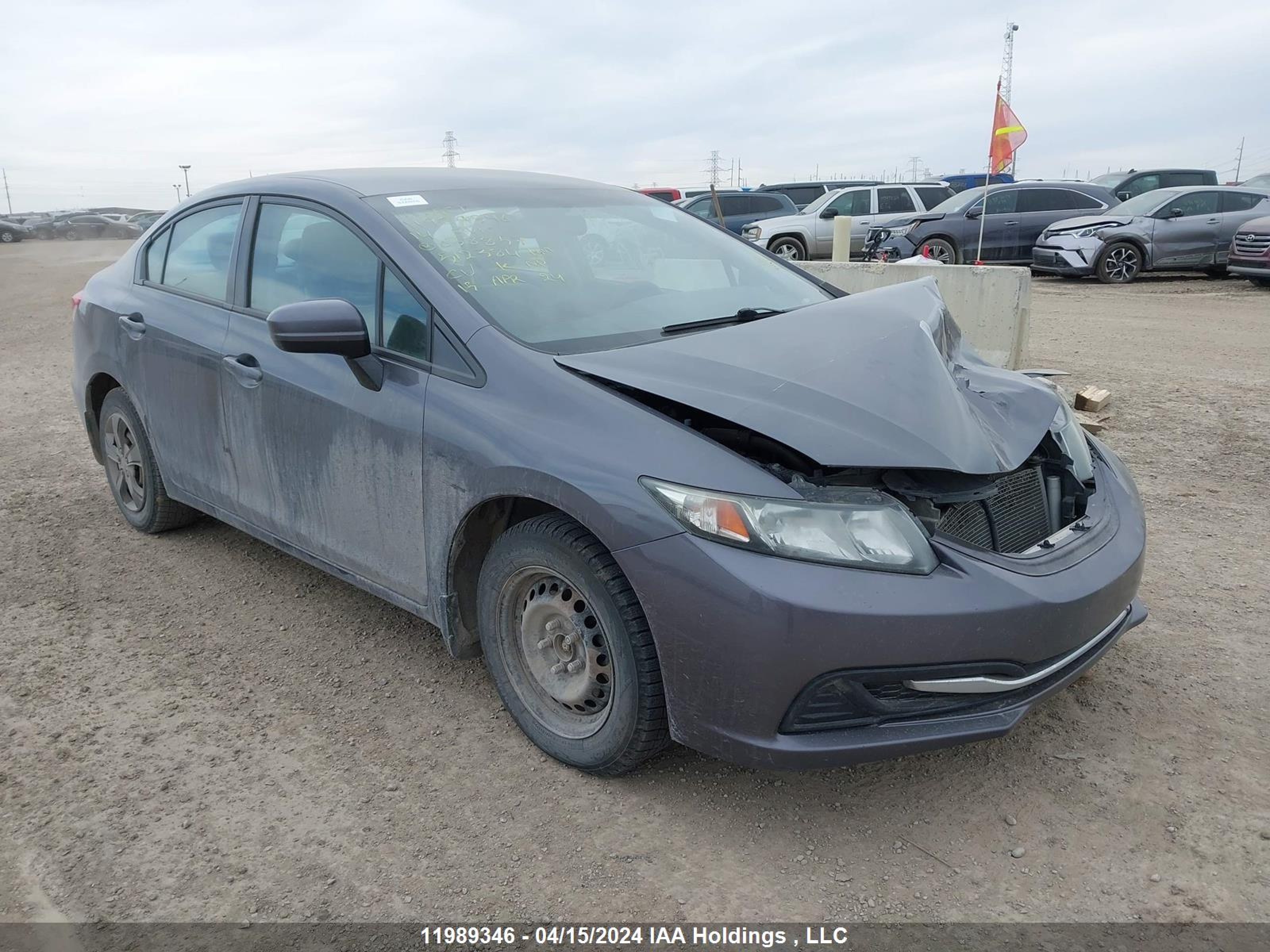 HONDA CIVIC 2014 2hgfb2f49eh038857